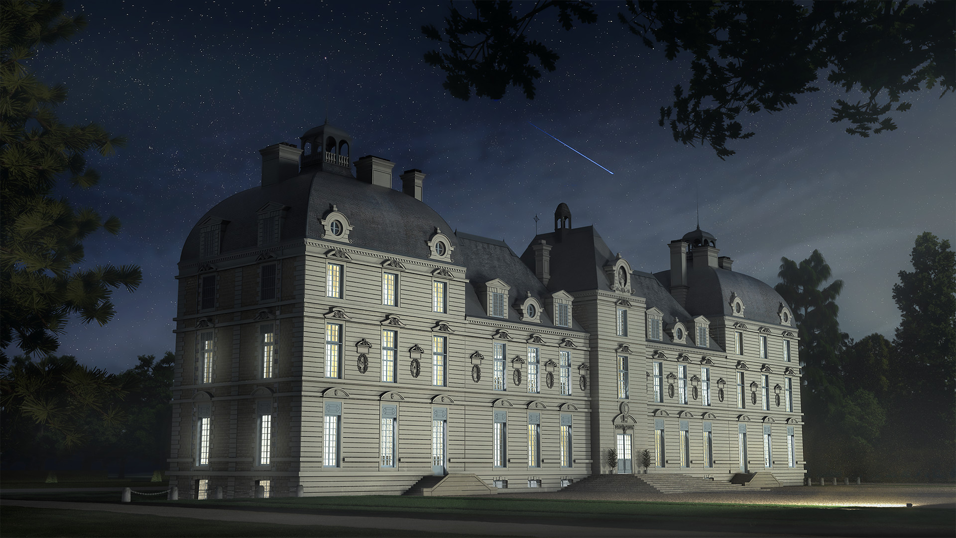 Chateau De Cheverny Wallpapers