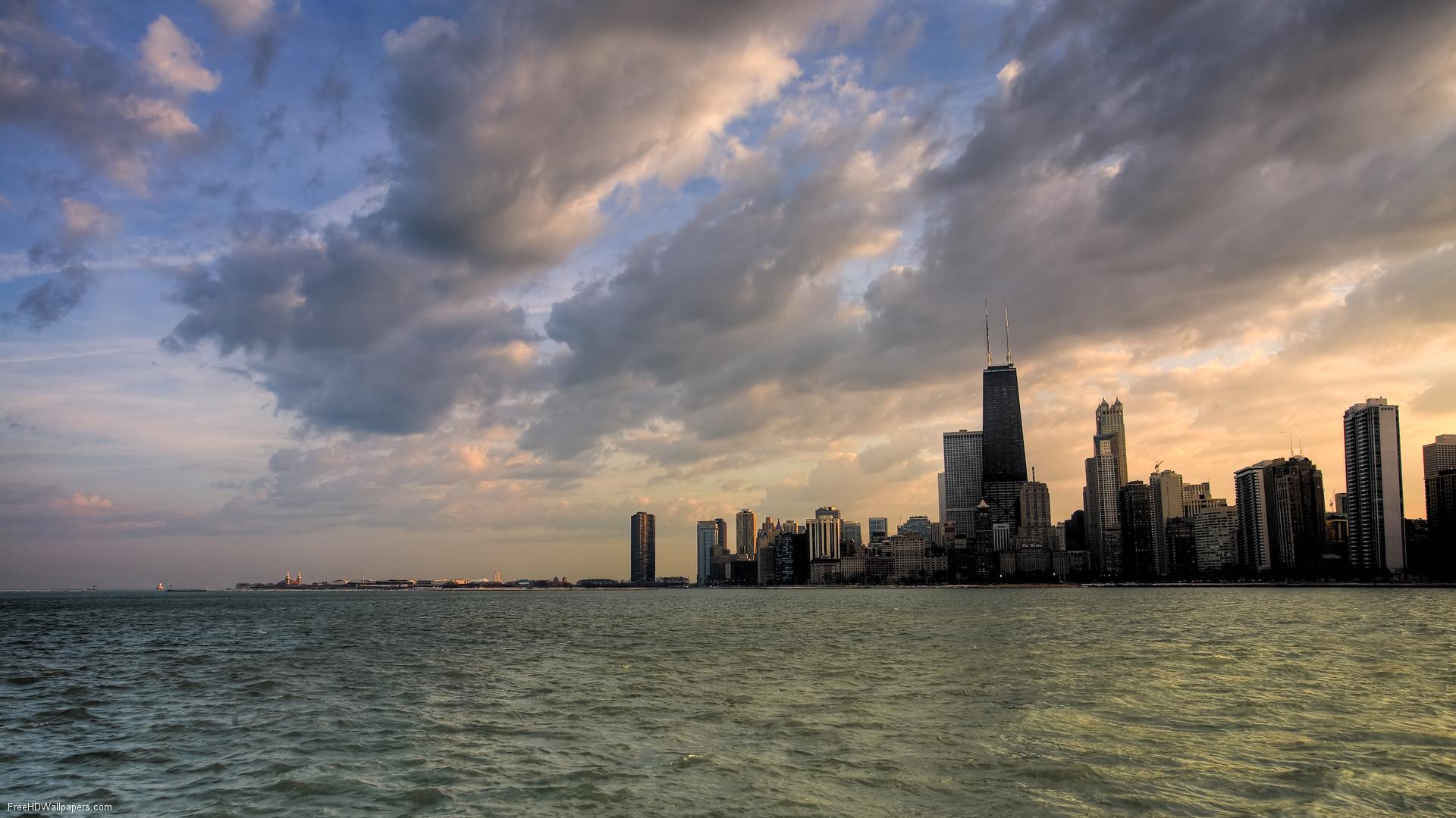 Chicago City Skyline Wallpapers