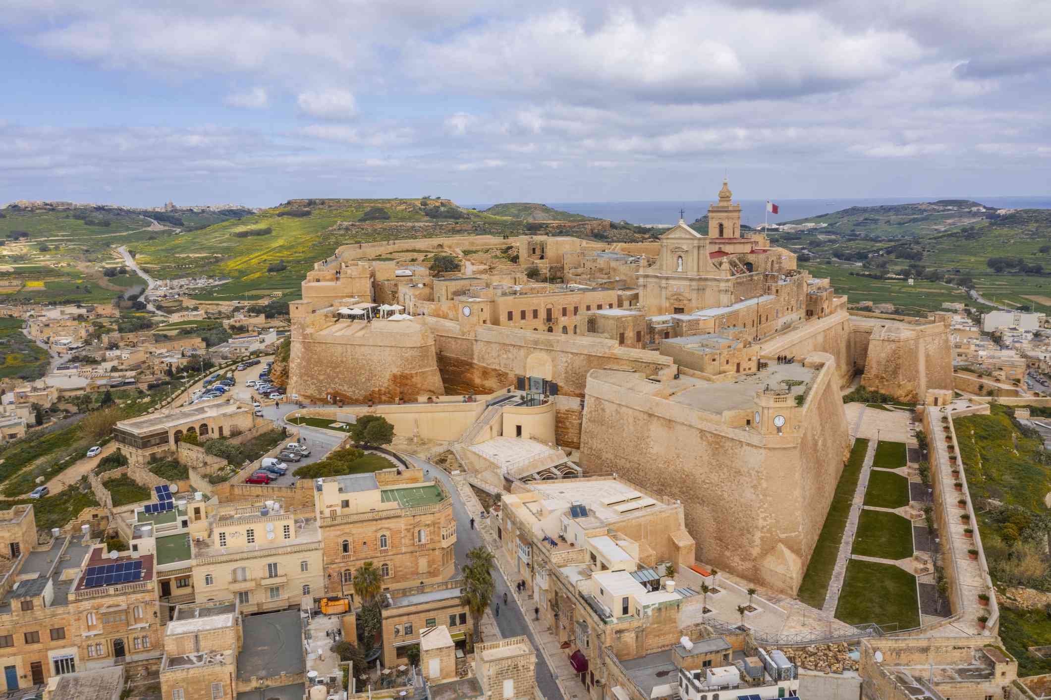 Citadel Of Victoria The Island Of Gozo 4K Wallpapers