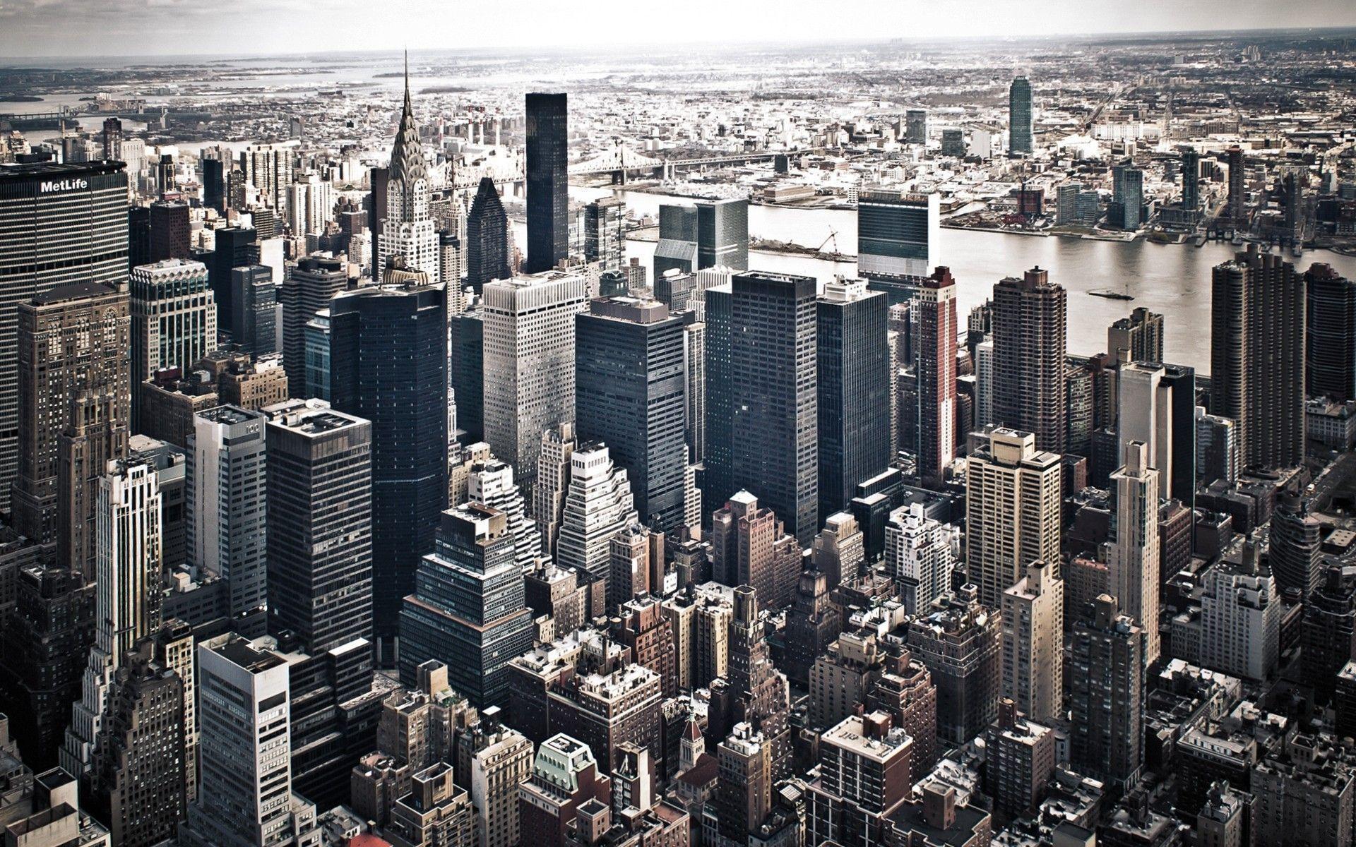 Cityscape Aerial View Wallpapers