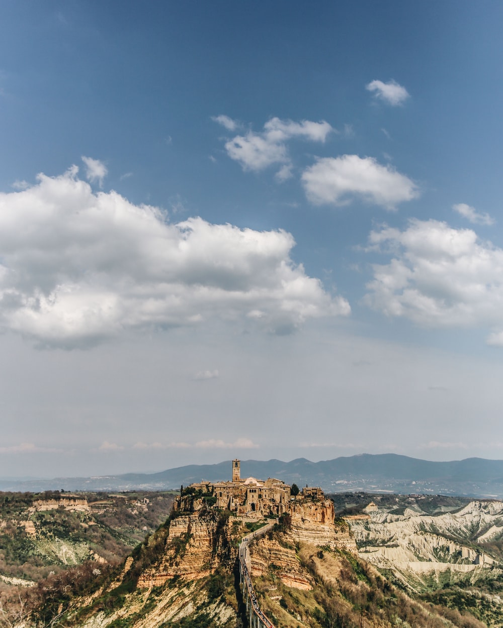 Civita Di Bagnoregio Town Wallpapers