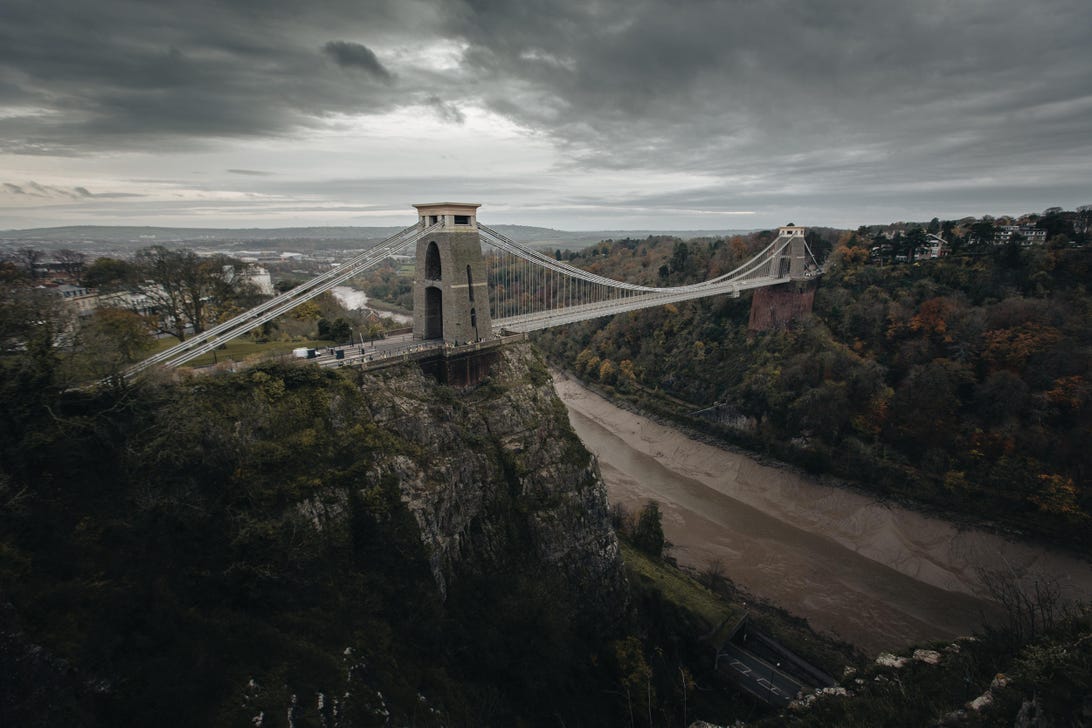 Clifton Suspension Bridge Houses Wallpapers