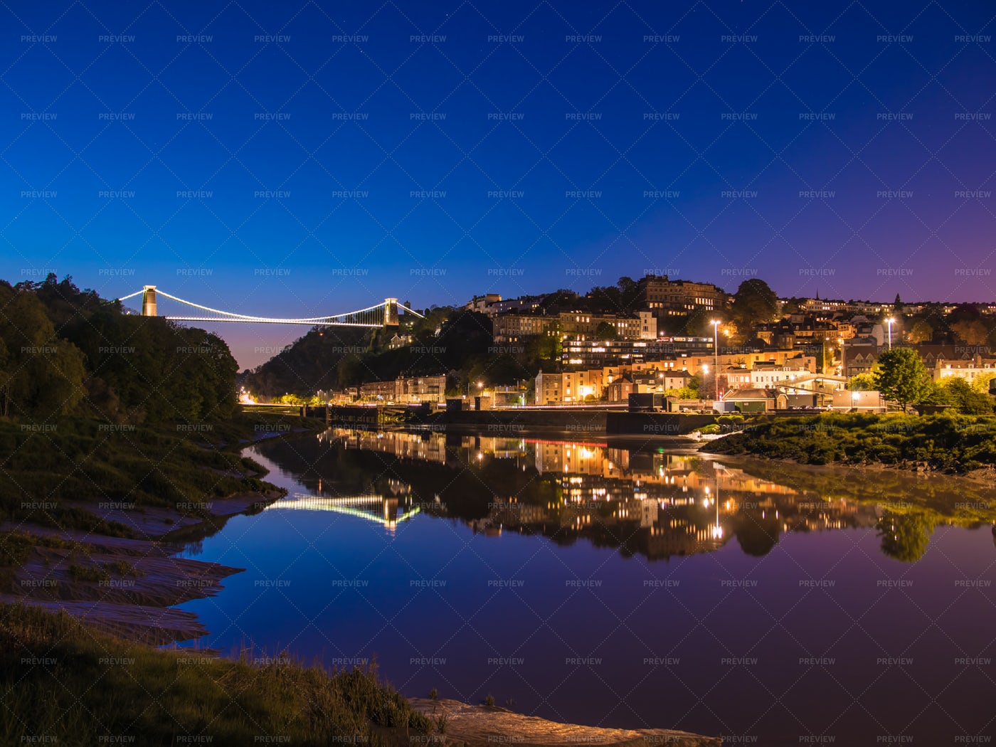 Clifton Suspension Bridge Houses Wallpapers