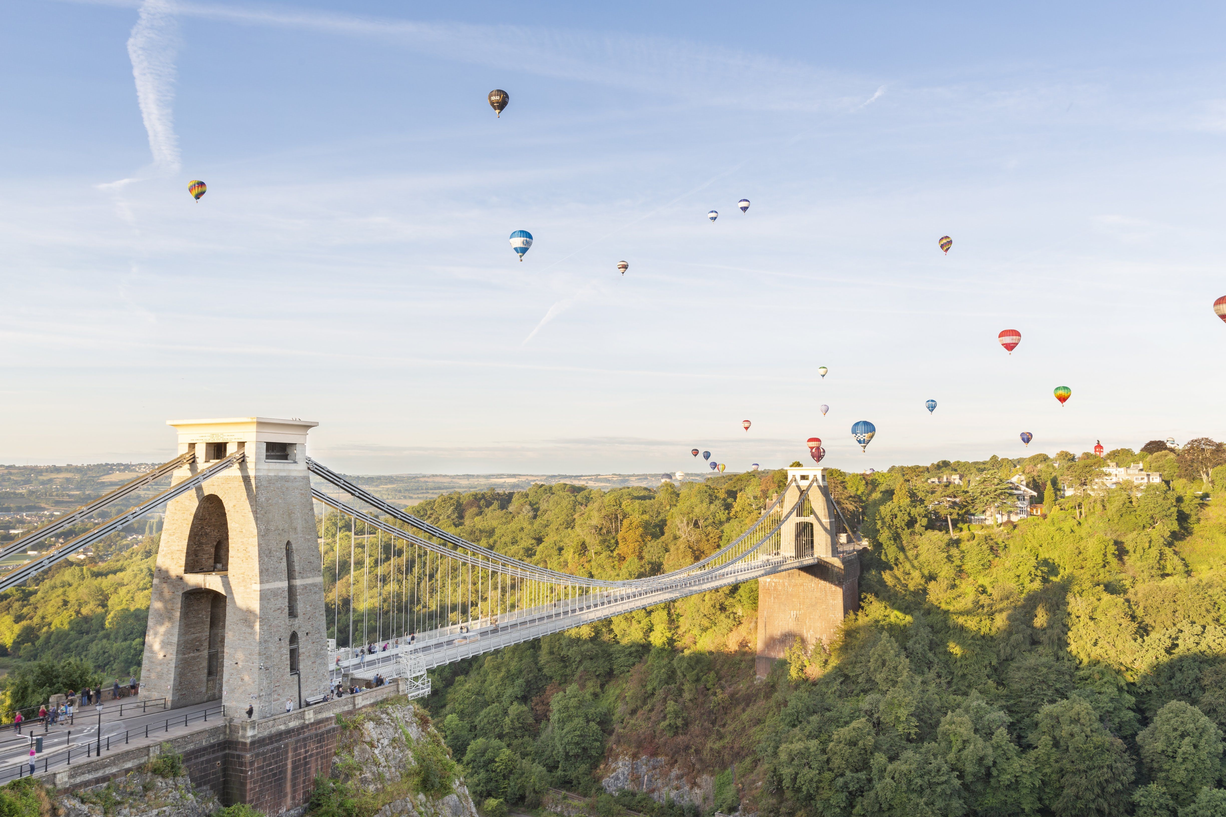 Clifton Suspension Bridge Houses Wallpapers