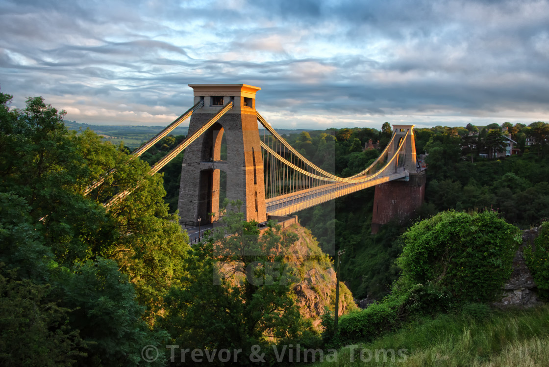 Clifton Suspension Bridge Houses Wallpapers