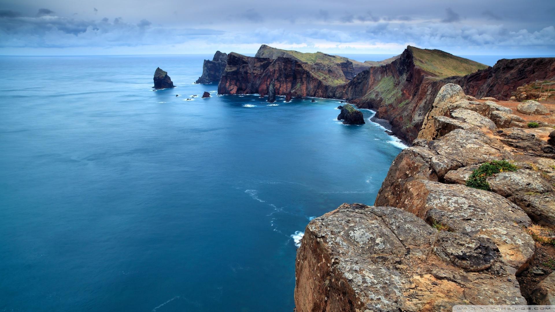 Coastline Hd Normandy Arch Wallpapers