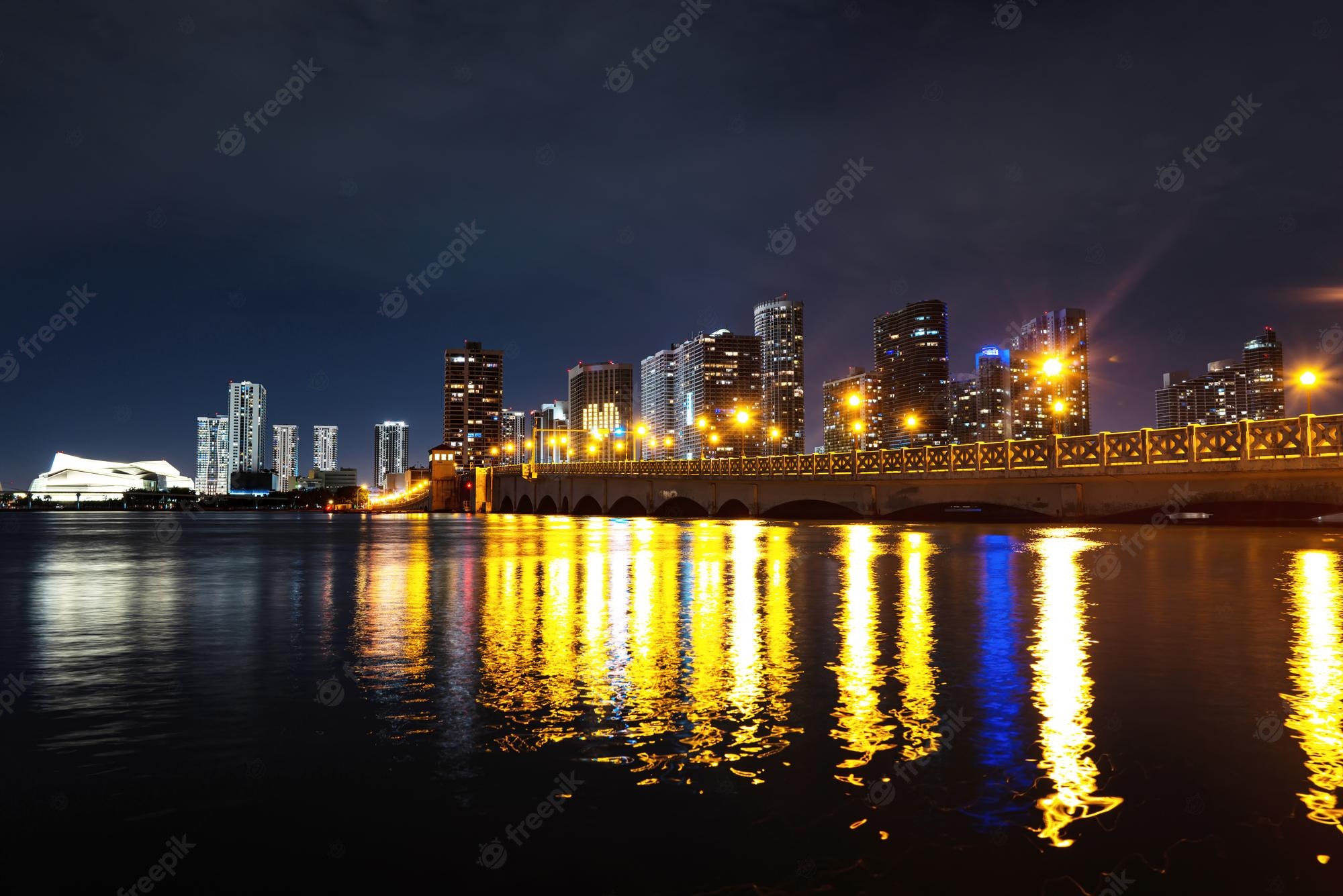 Colorful Cityscape Buildings And Lake Wallpapers