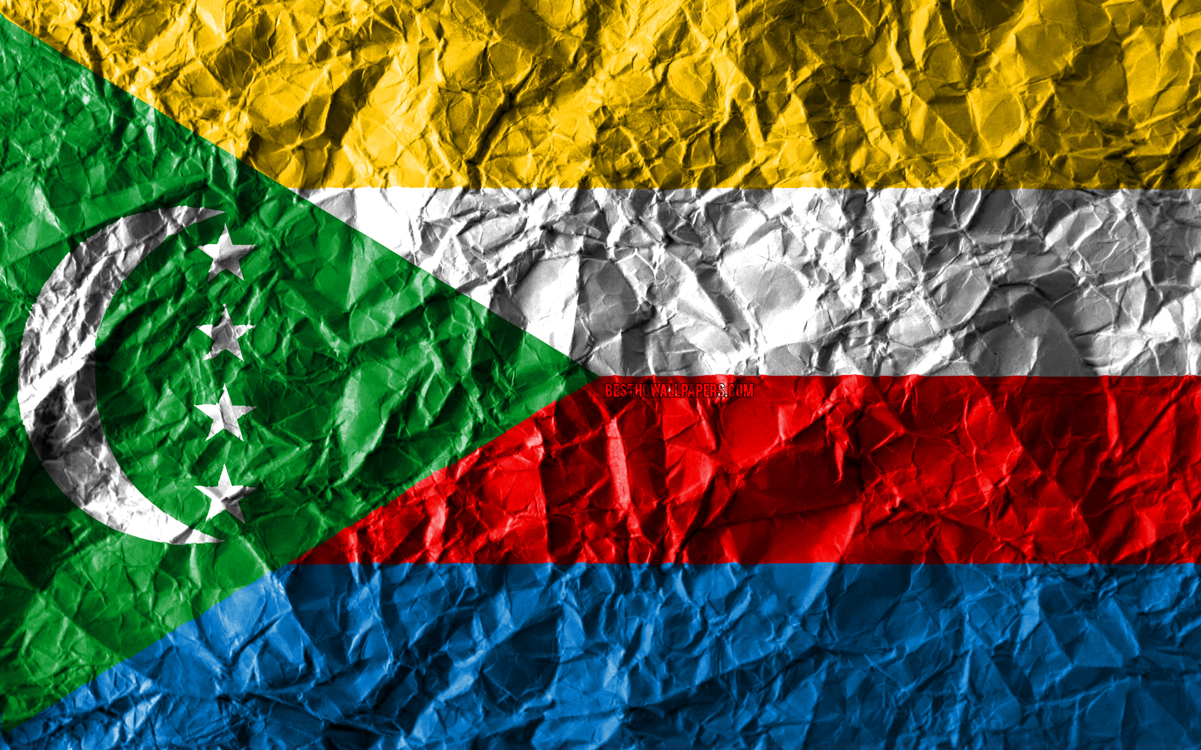 Comoros Flag Wallpapers