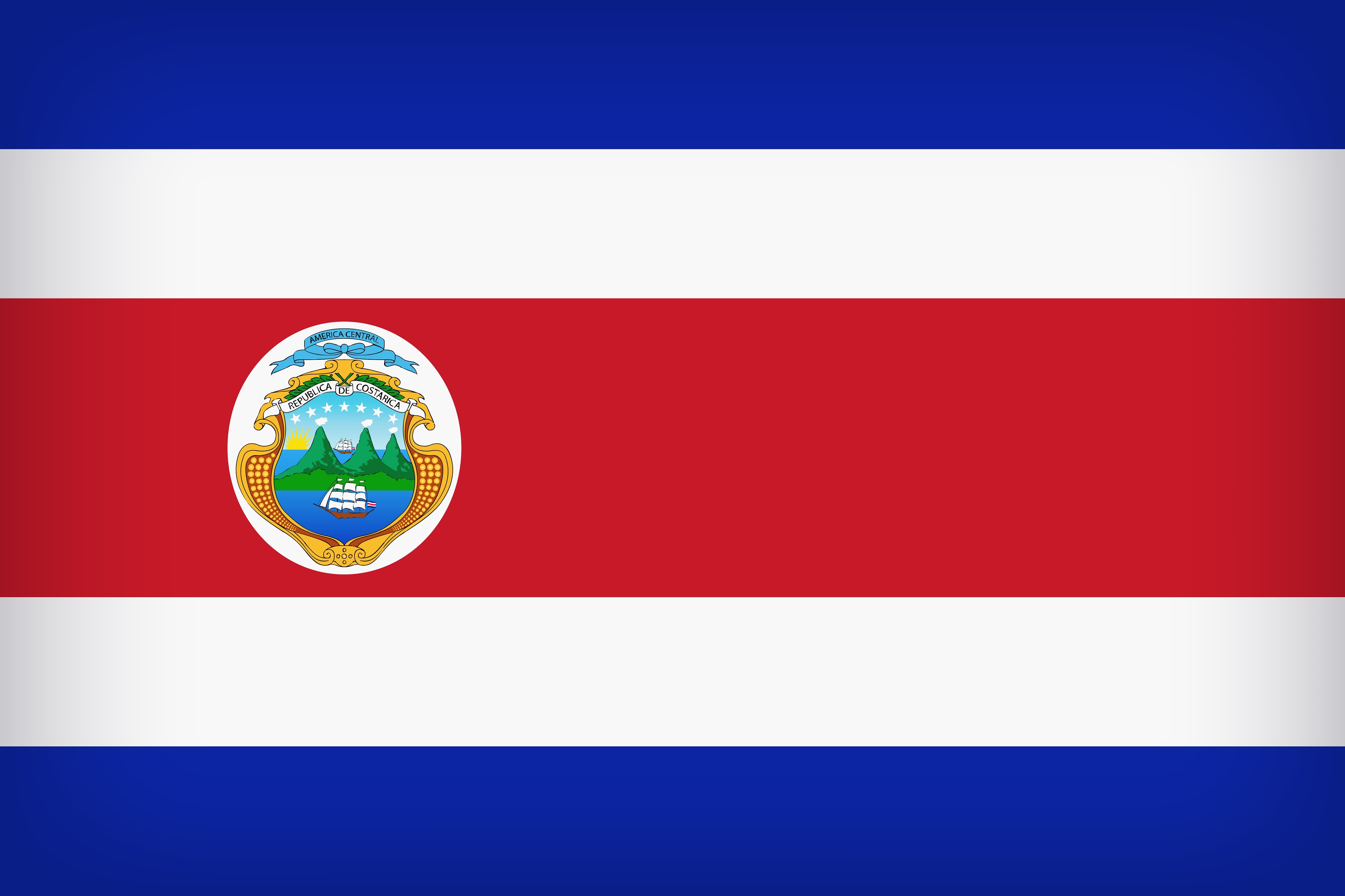 Costa Rica Flag Wallpapers