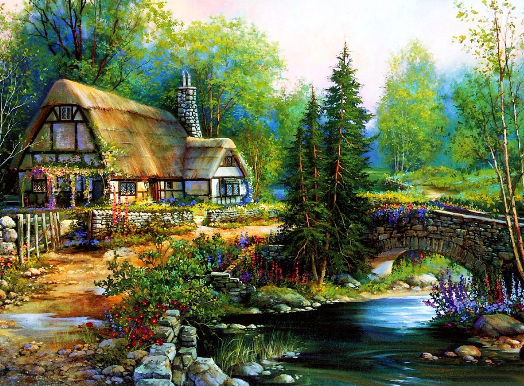 Cottage Wallpapers