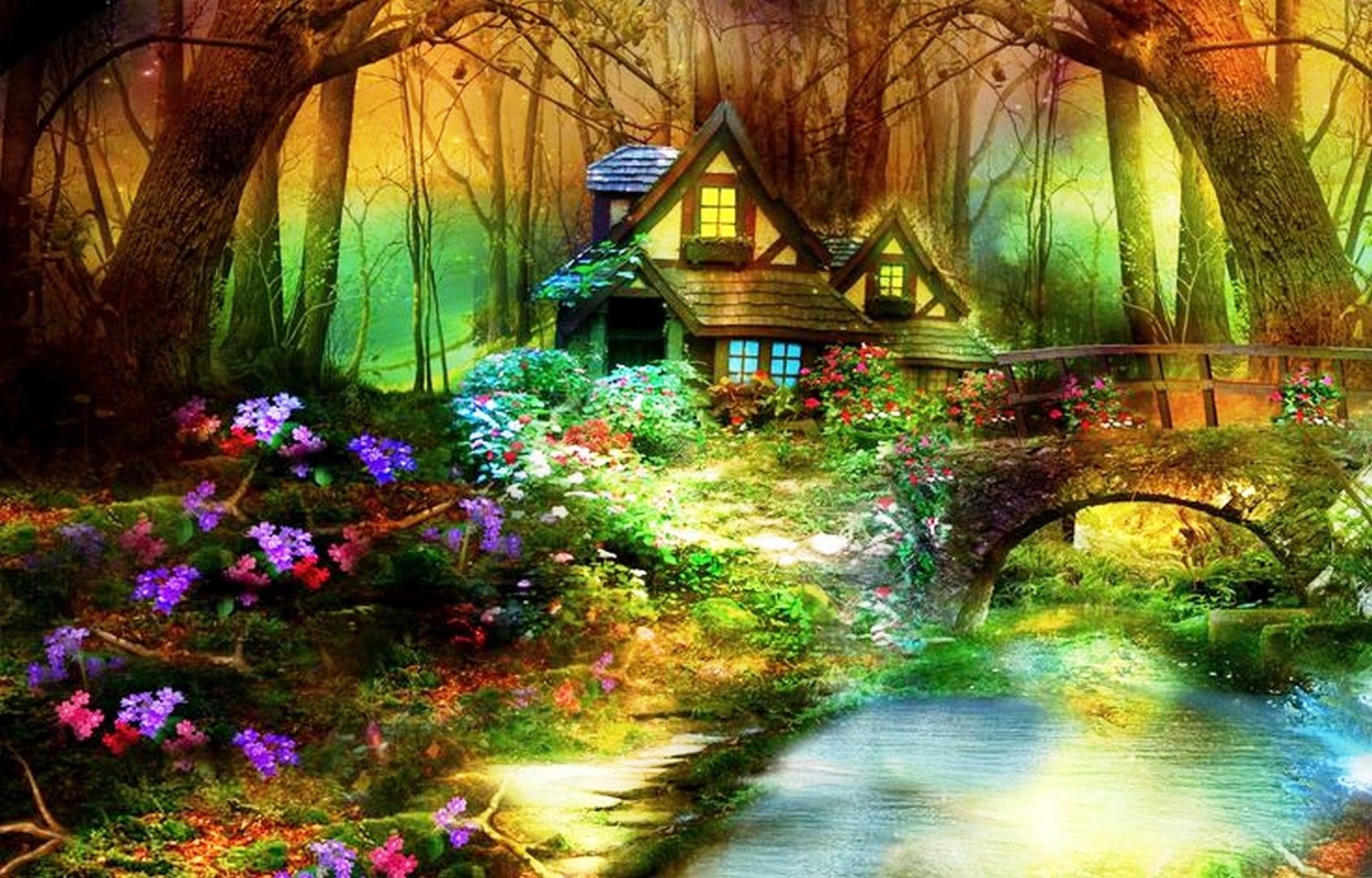 Cottage Wallpapers