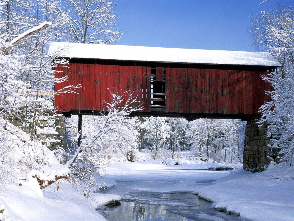 Covered Bridge Wallpapers