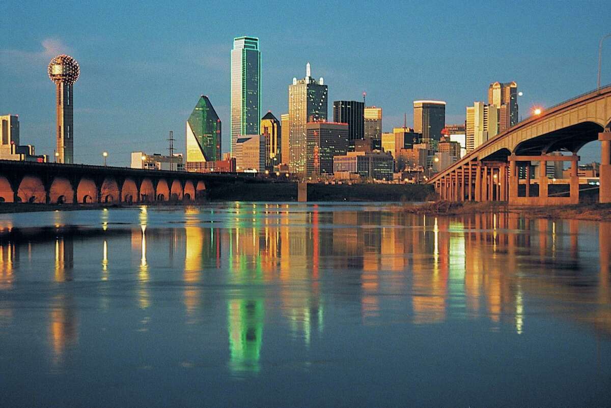 Dallas Texas Lights Skyscrapers Wallpapers