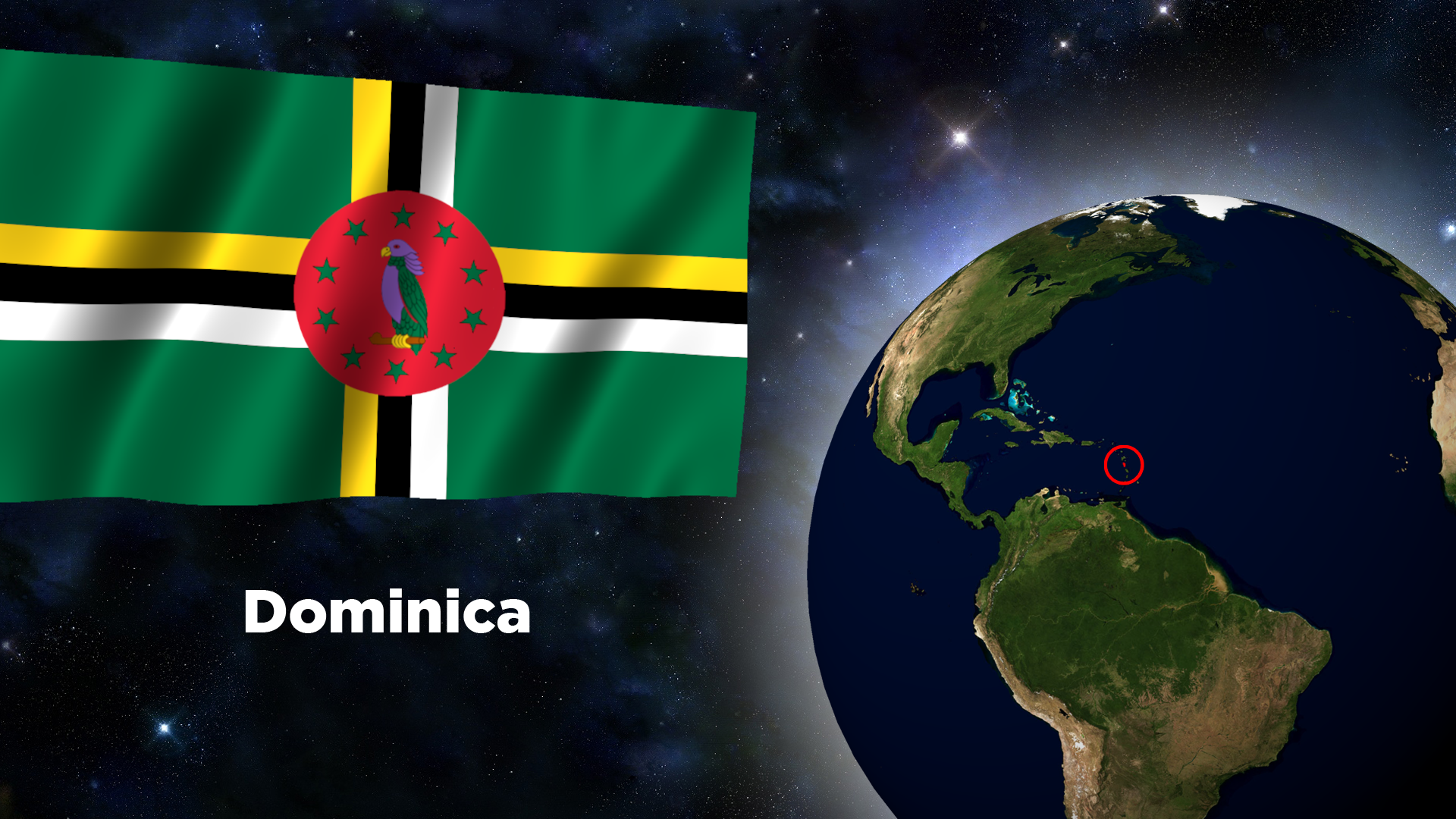 Dominica Flag Wallpapers