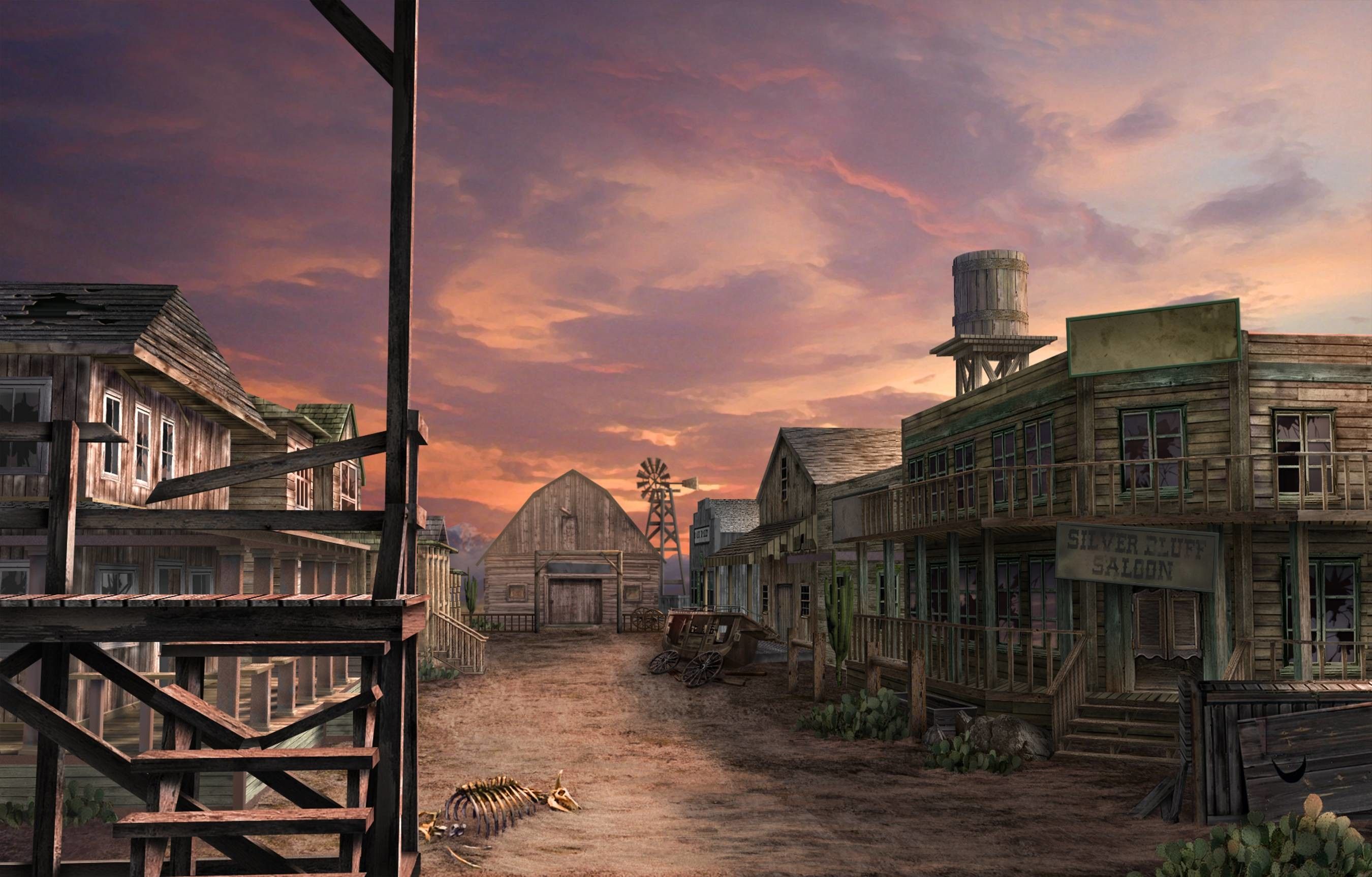 Donley'S Wild West Town Wallpapers