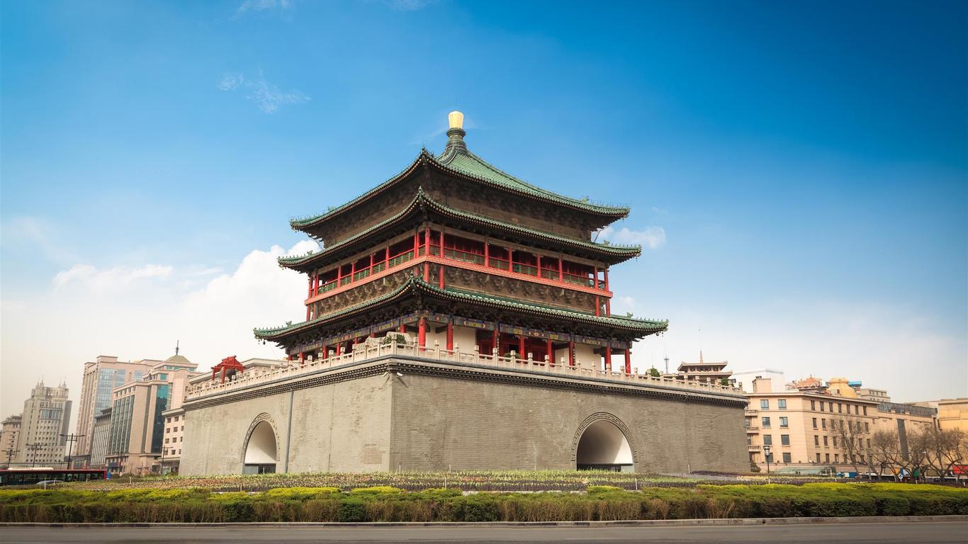 Drum Tower Of Xi'An Wallpapers