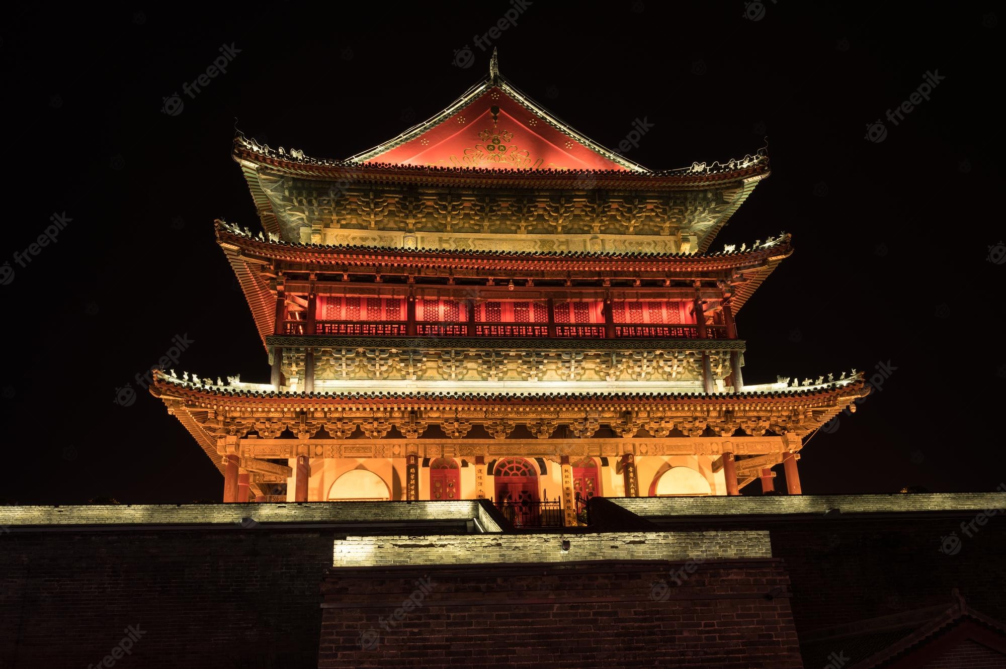 Drum Tower Of Xi'An Wallpapers