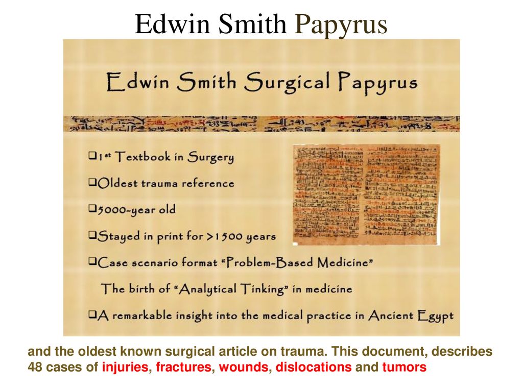 Edwin Smith Papyrus Wallpapers