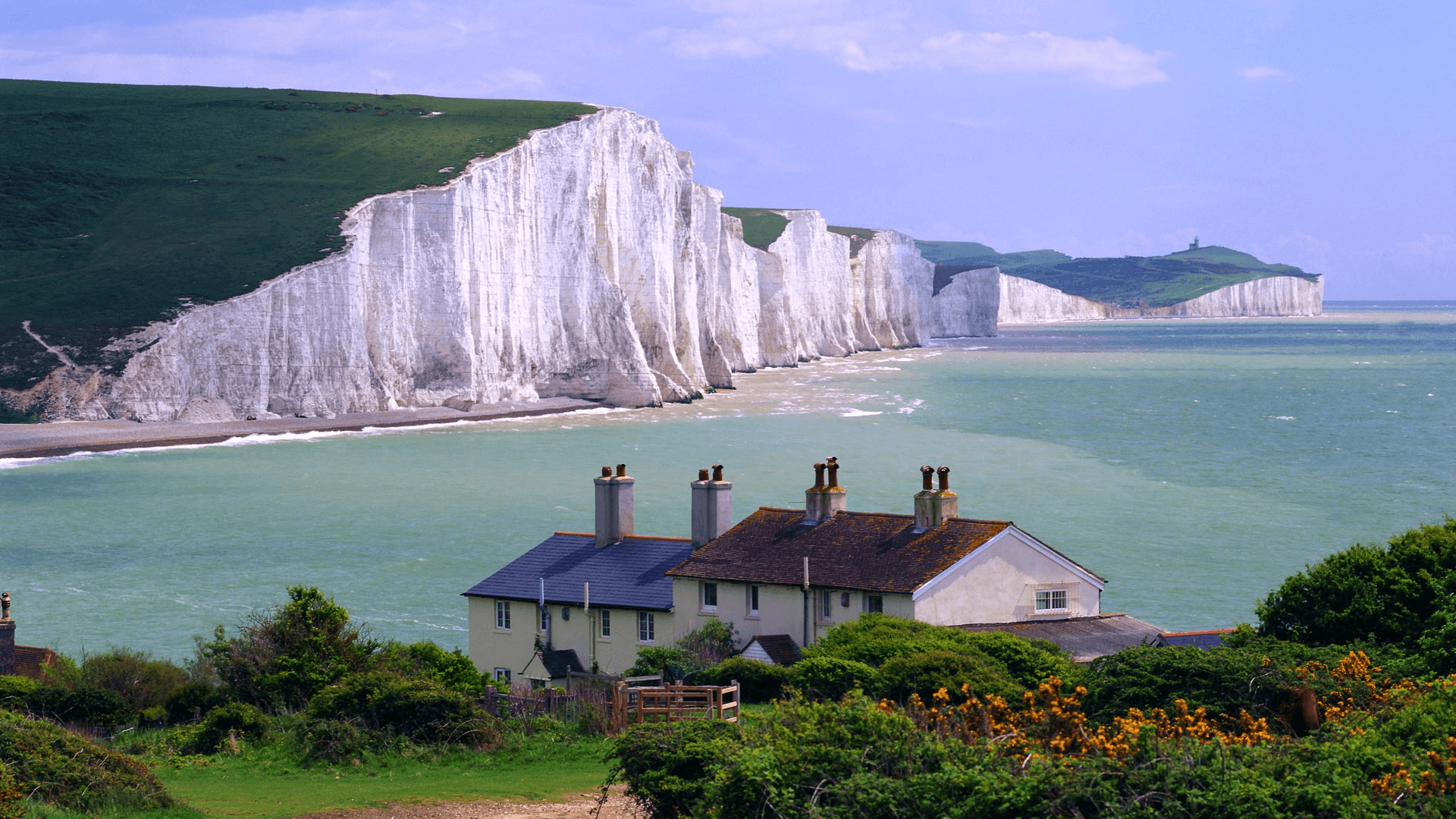 England City Beach Photography Wallpapers