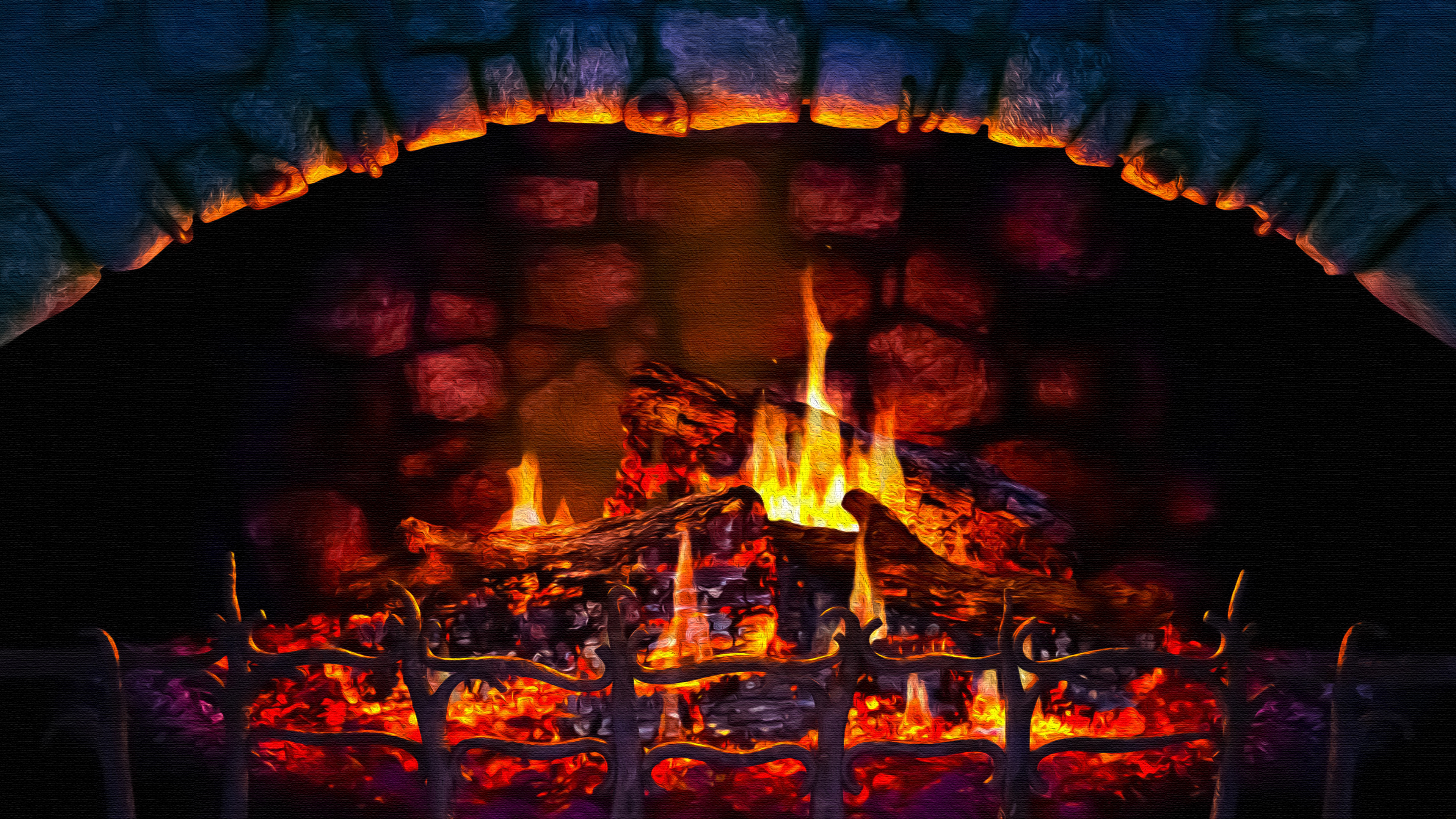 Fireplace Wallpapers