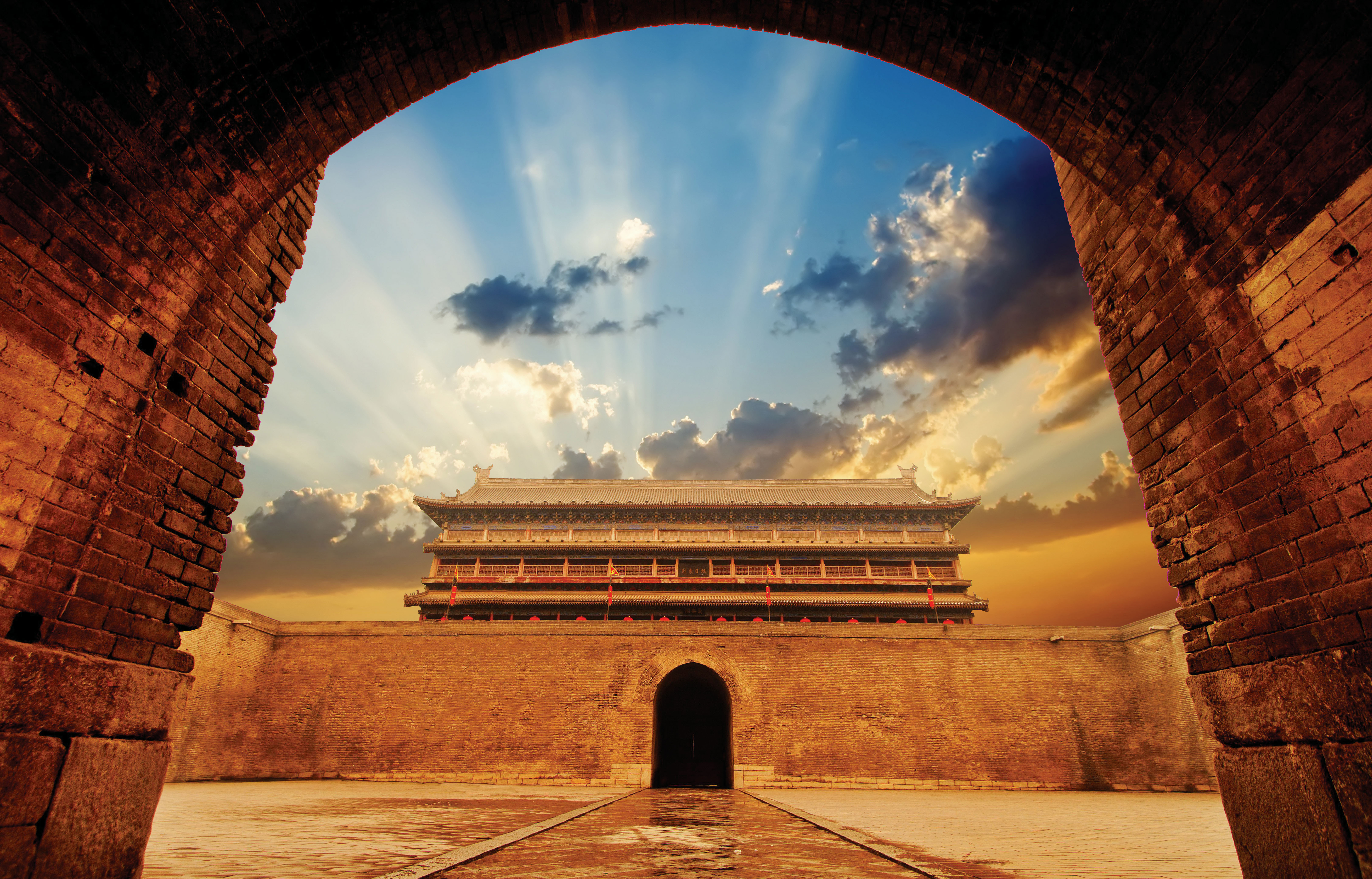 Fortifications Of Xi'An Wallpapers