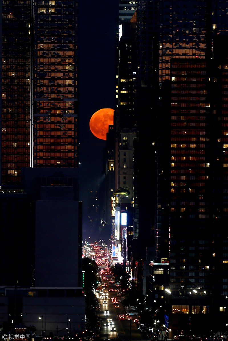 Full Moon Over Manhattan Wallpapers - Most Popular Full Moon Over