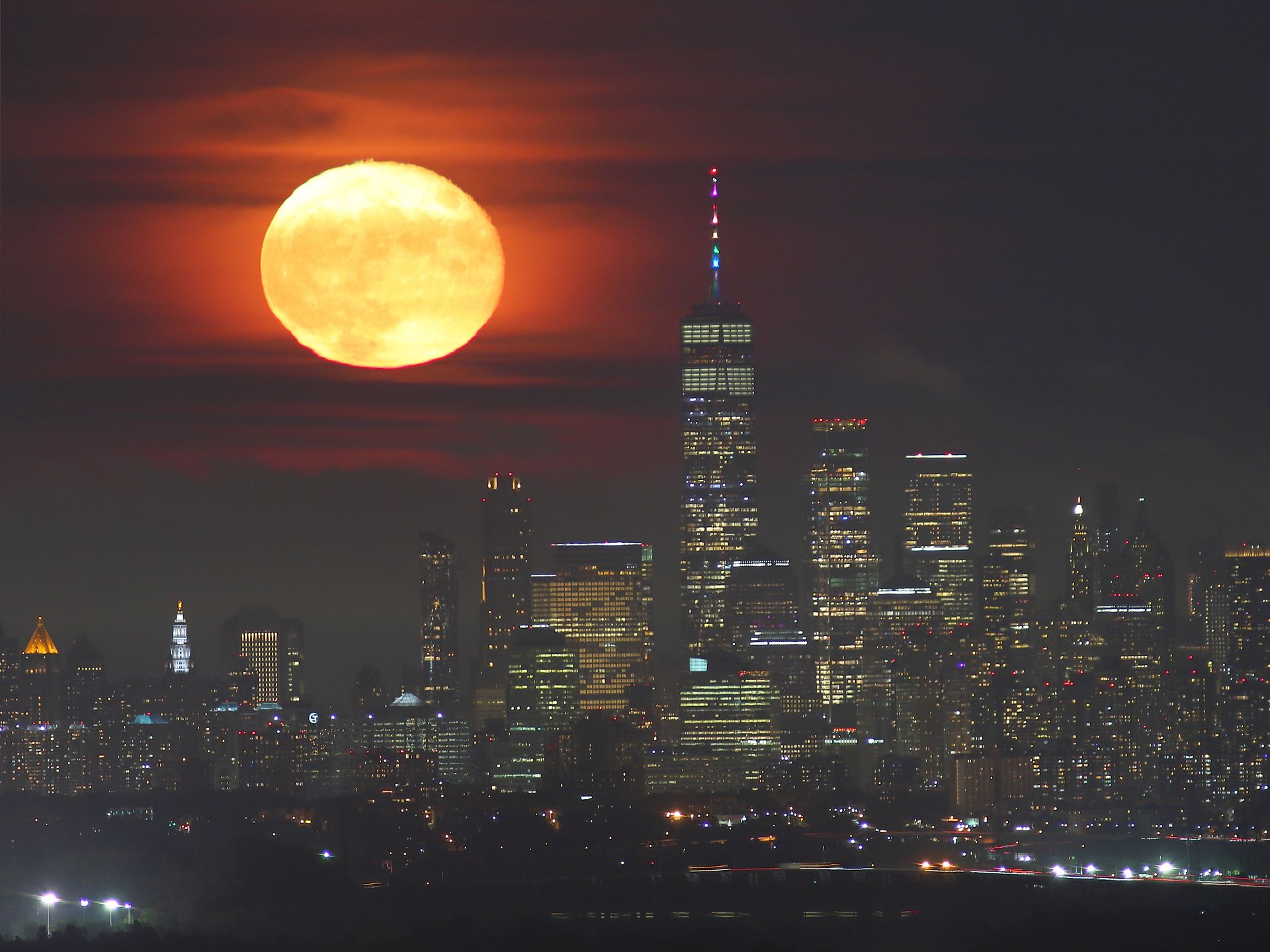 Full Moon Over Manhattan Wallpapers - Most Popular Full Moon Over