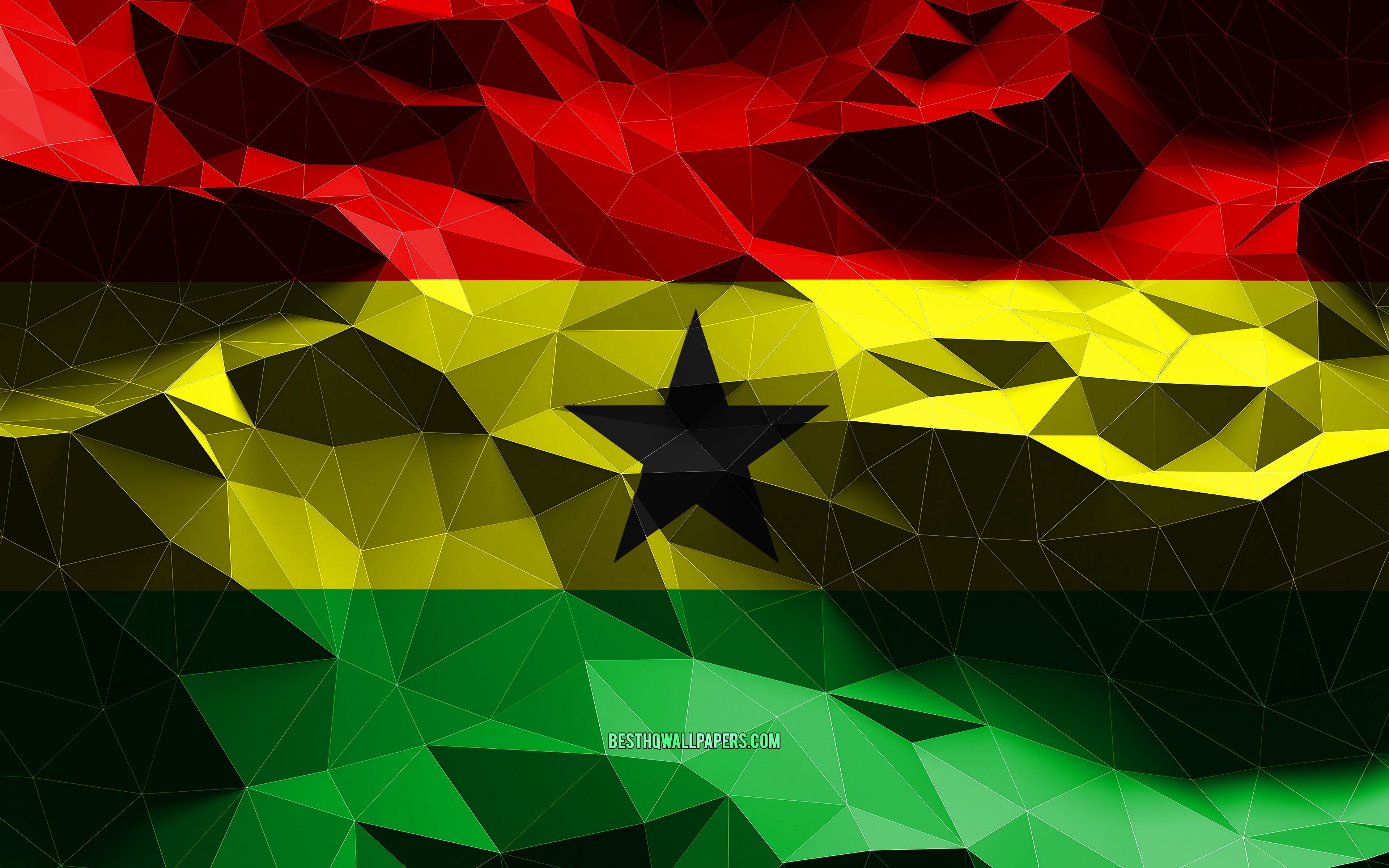 Ghana Flag Wallpapers