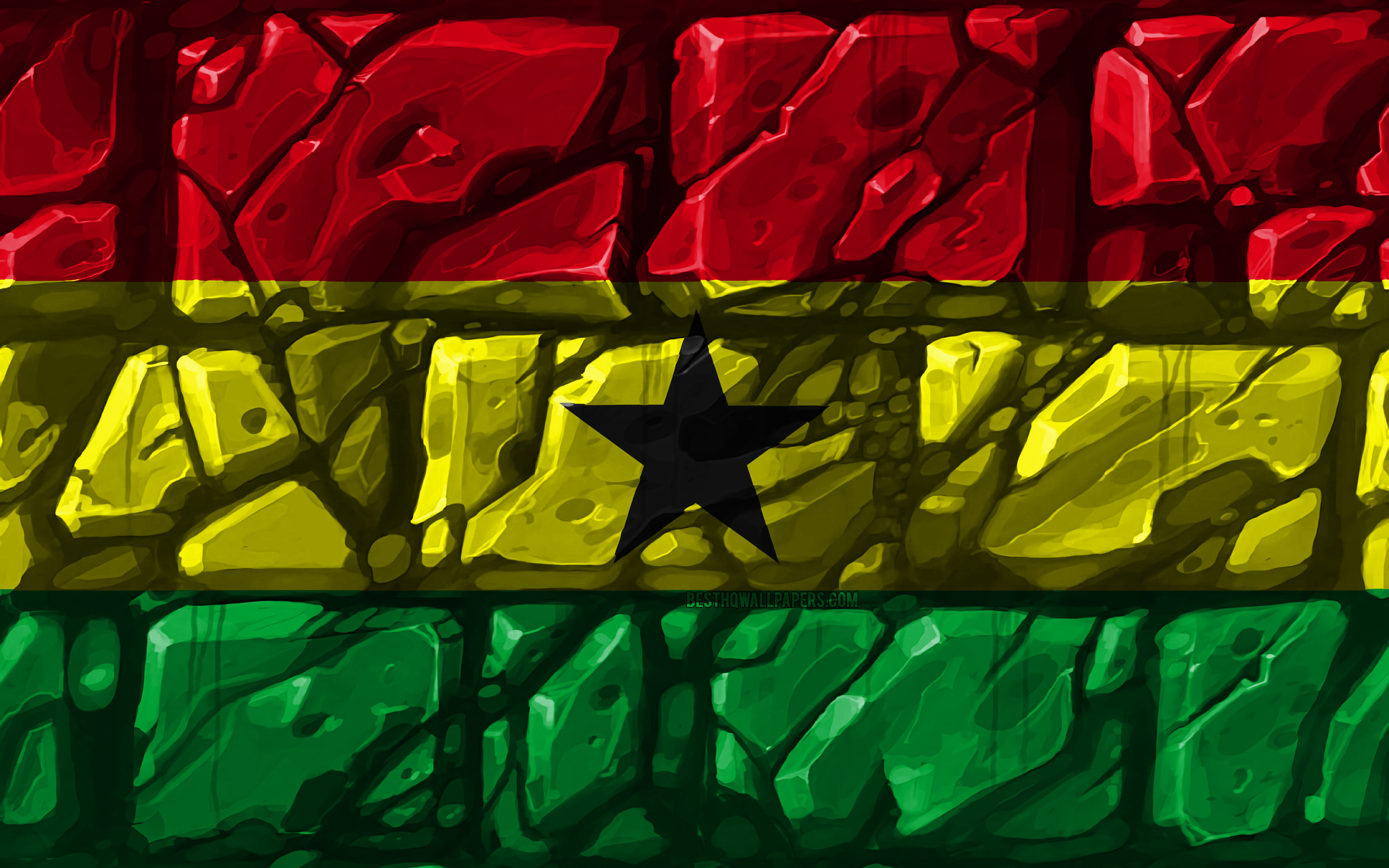 Ghana Flag Wallpapers