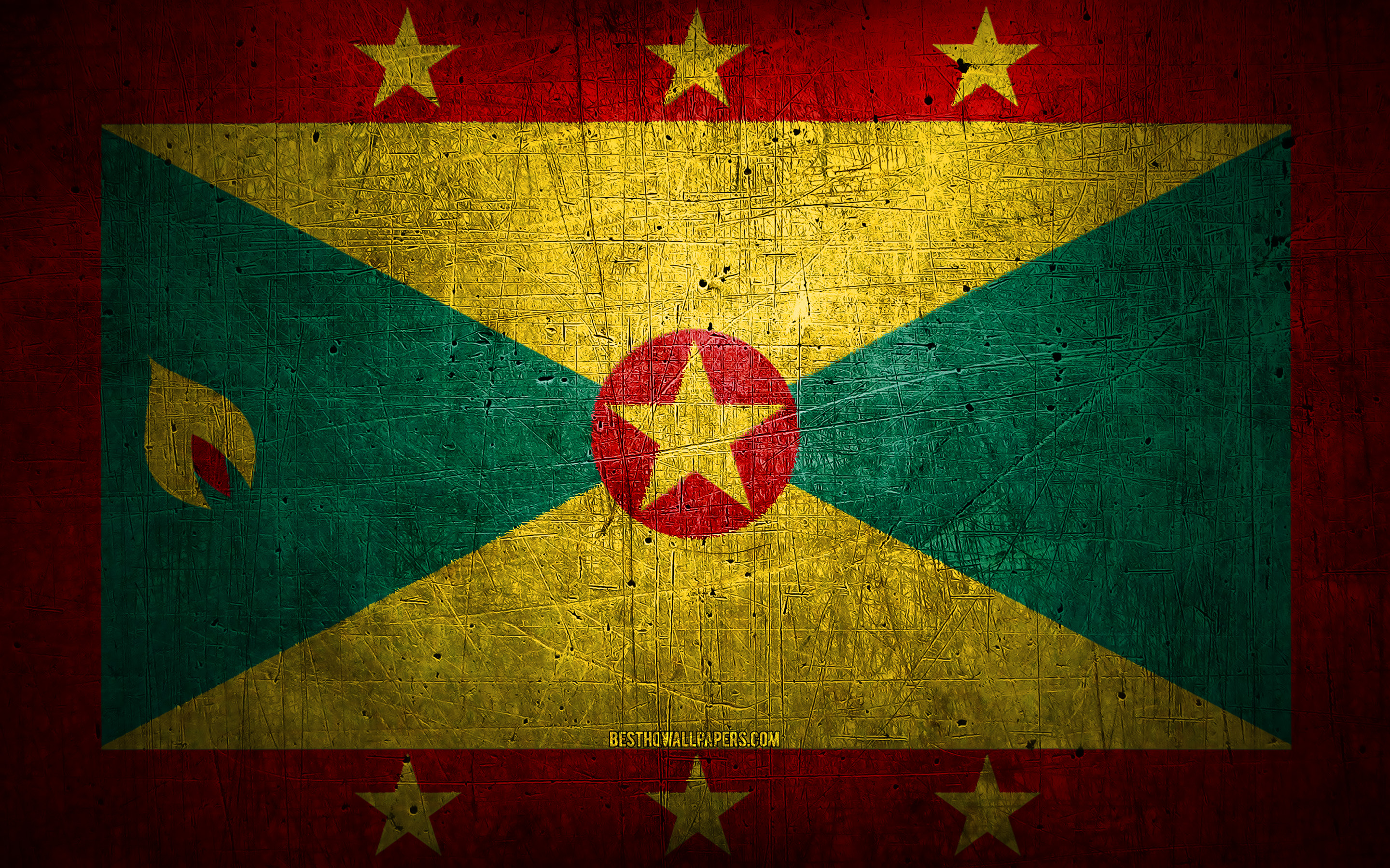 Grenada Flag Wallpapers