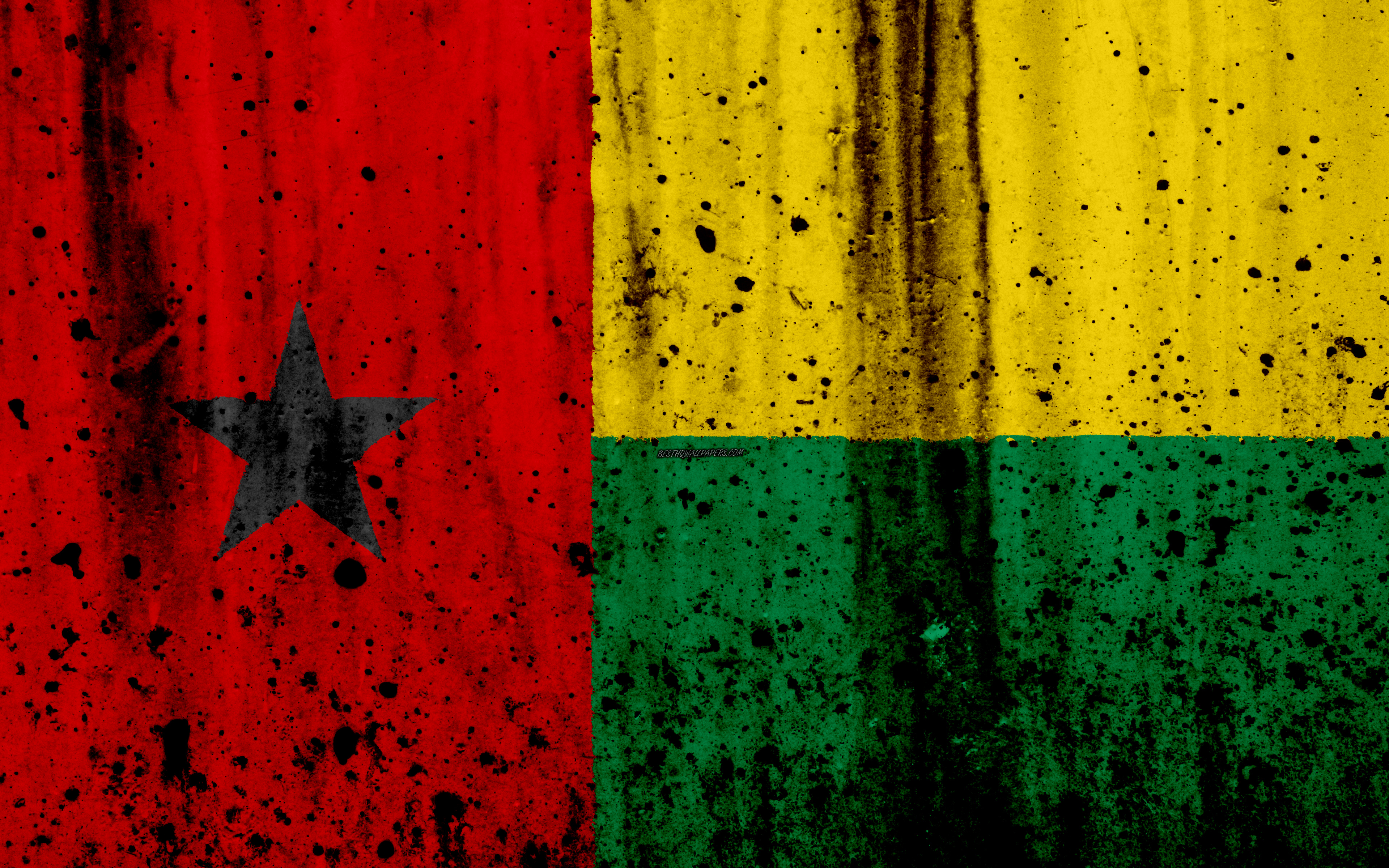 Guinea-Bissau Flag Wallpapers