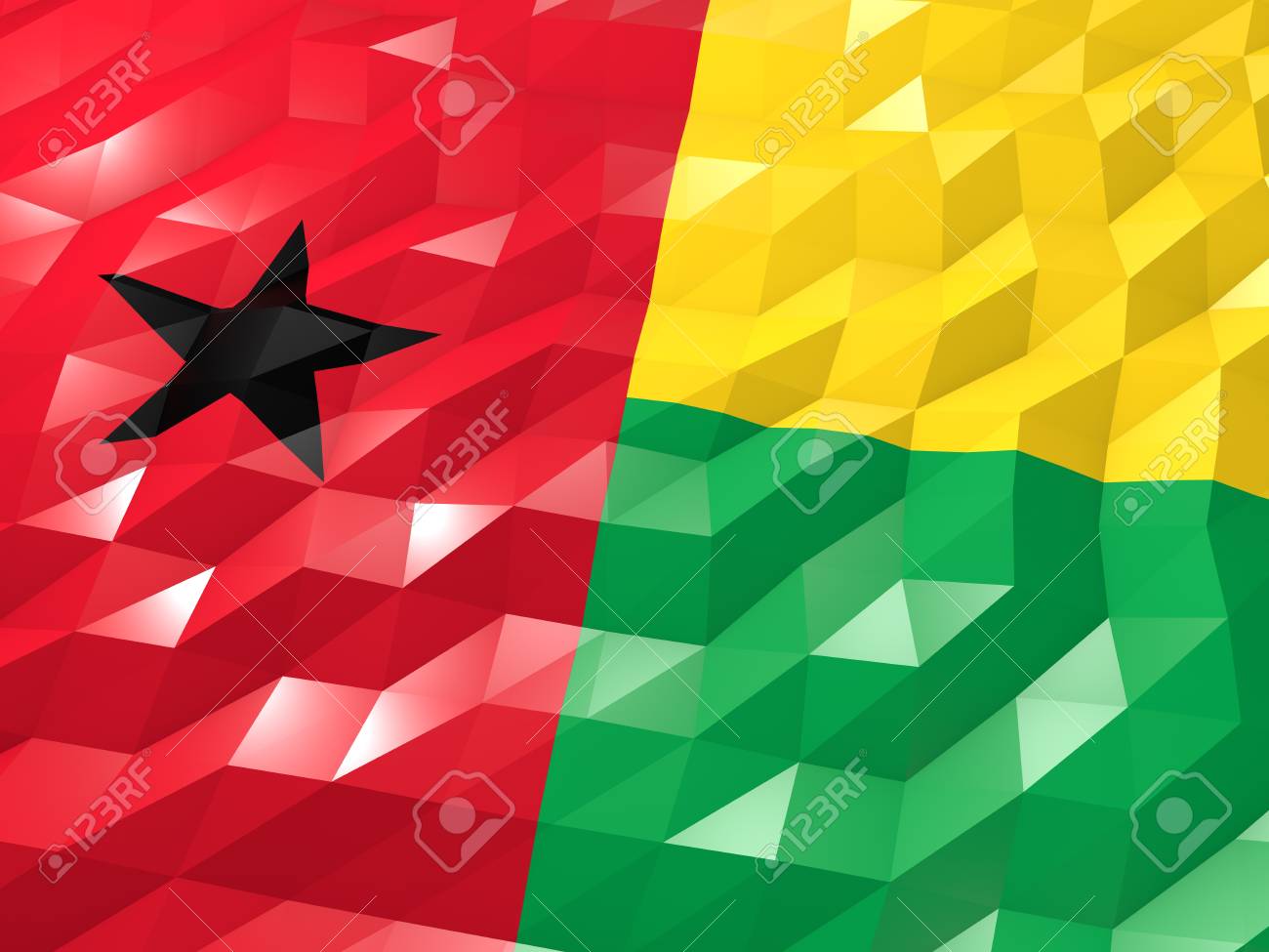 Guinea-Bissau Flag Wallpapers