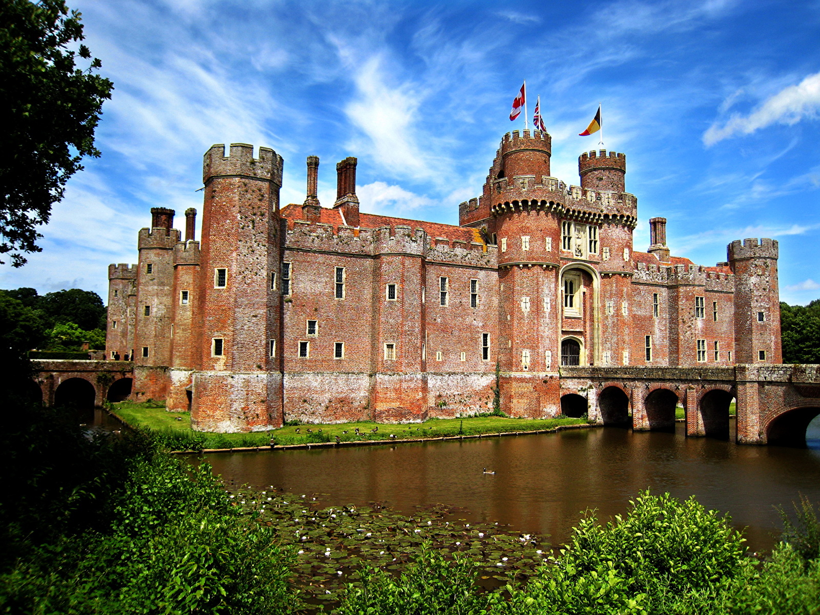 Herstmonceux Castle Wallpapers