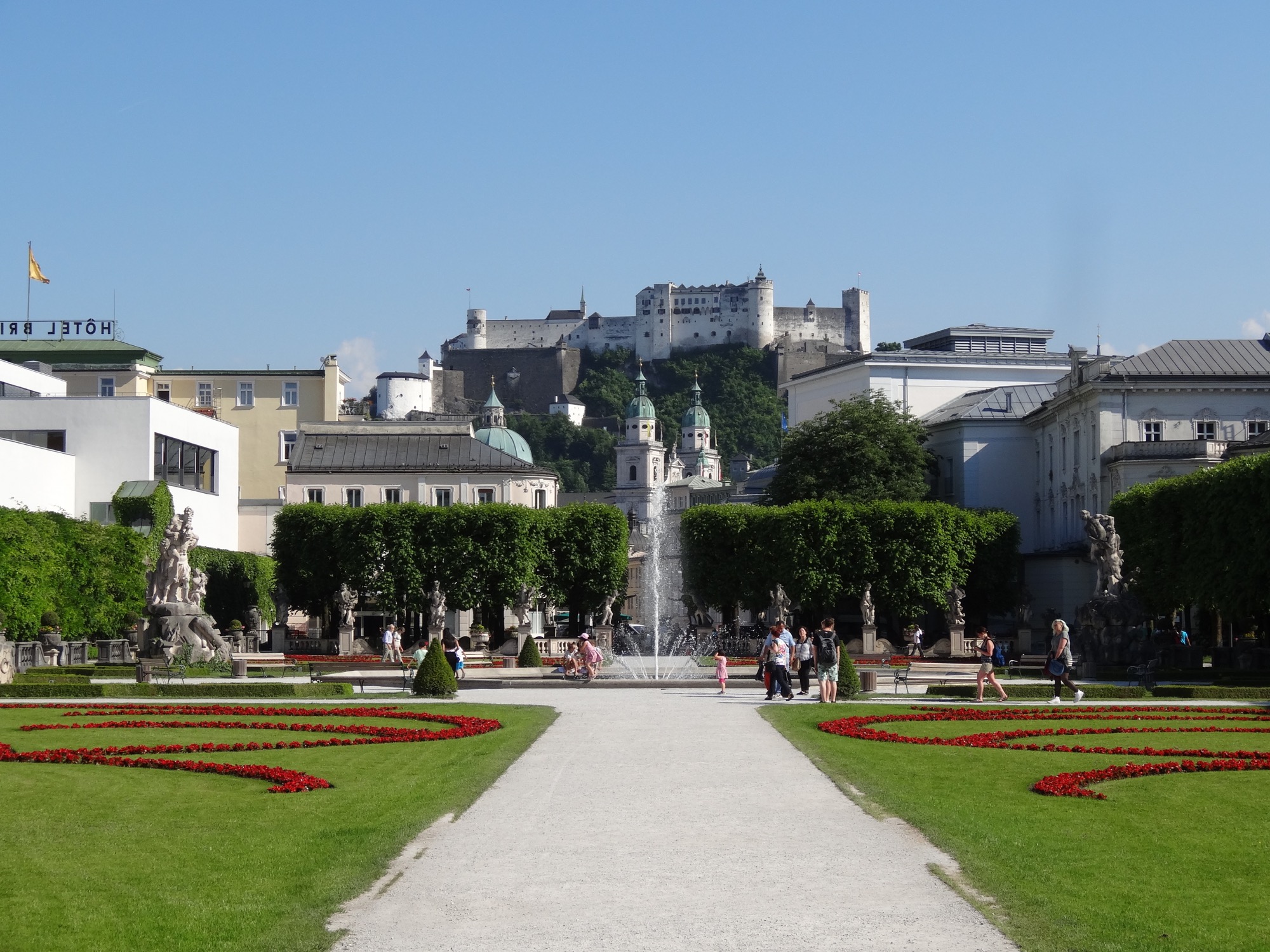 Hohensalzburg Church  At Night Wallpapers