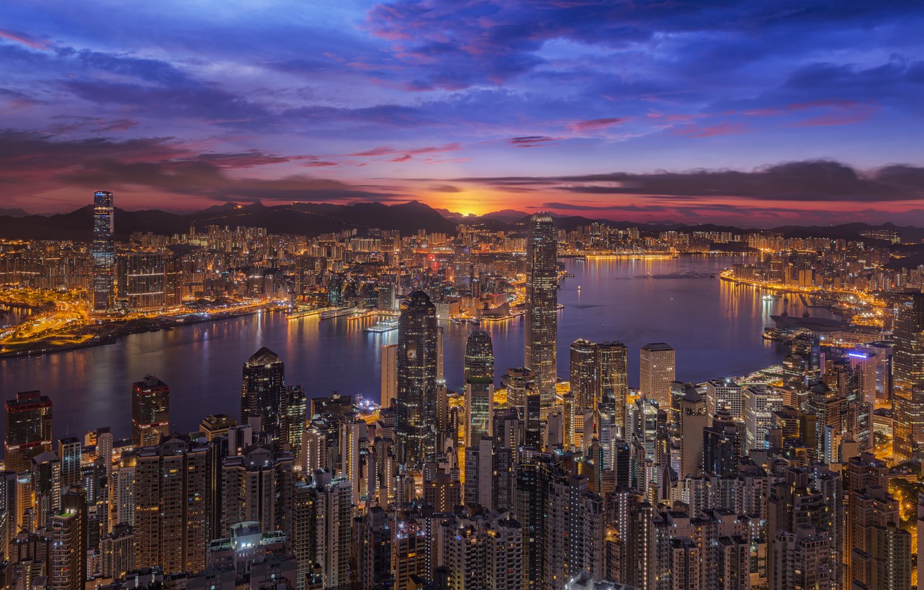 Hong Kong Skyscrapers Wallpapers