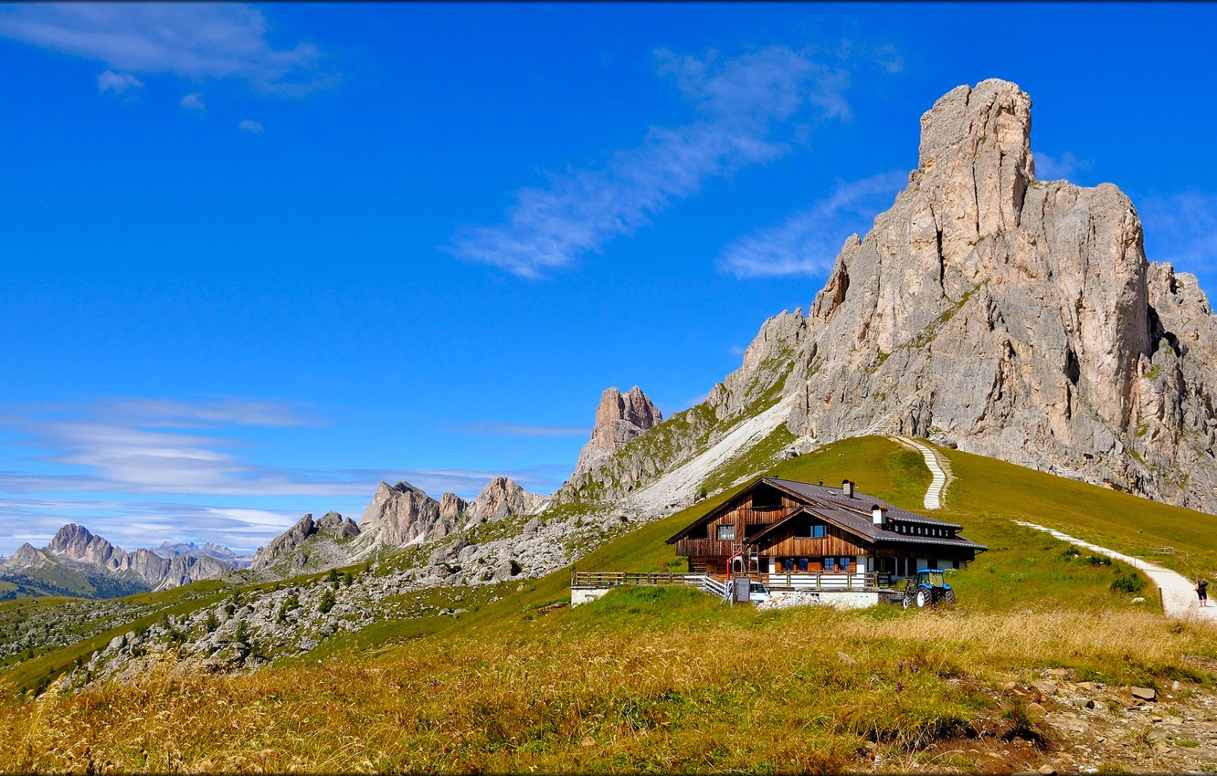 House In Dolomites Wallpapers