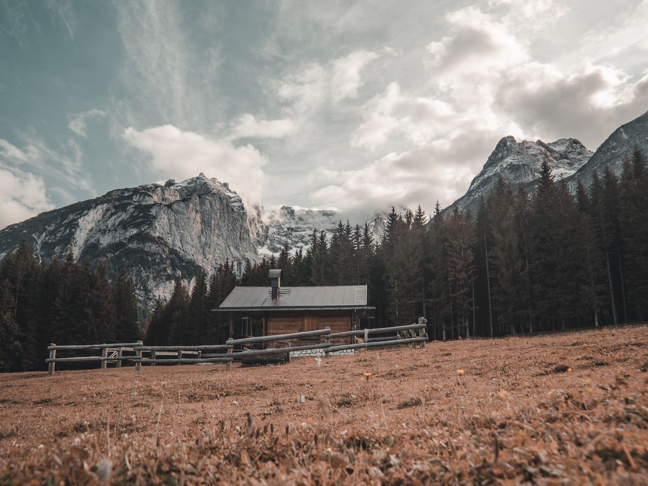 House In Dolomites Wallpapers