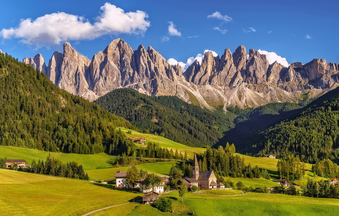 House In Dolomites Wallpapers