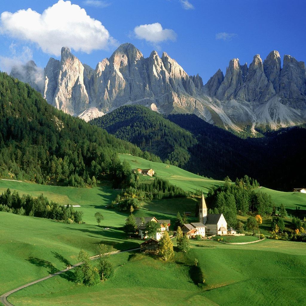 House In Dolomites Wallpapers