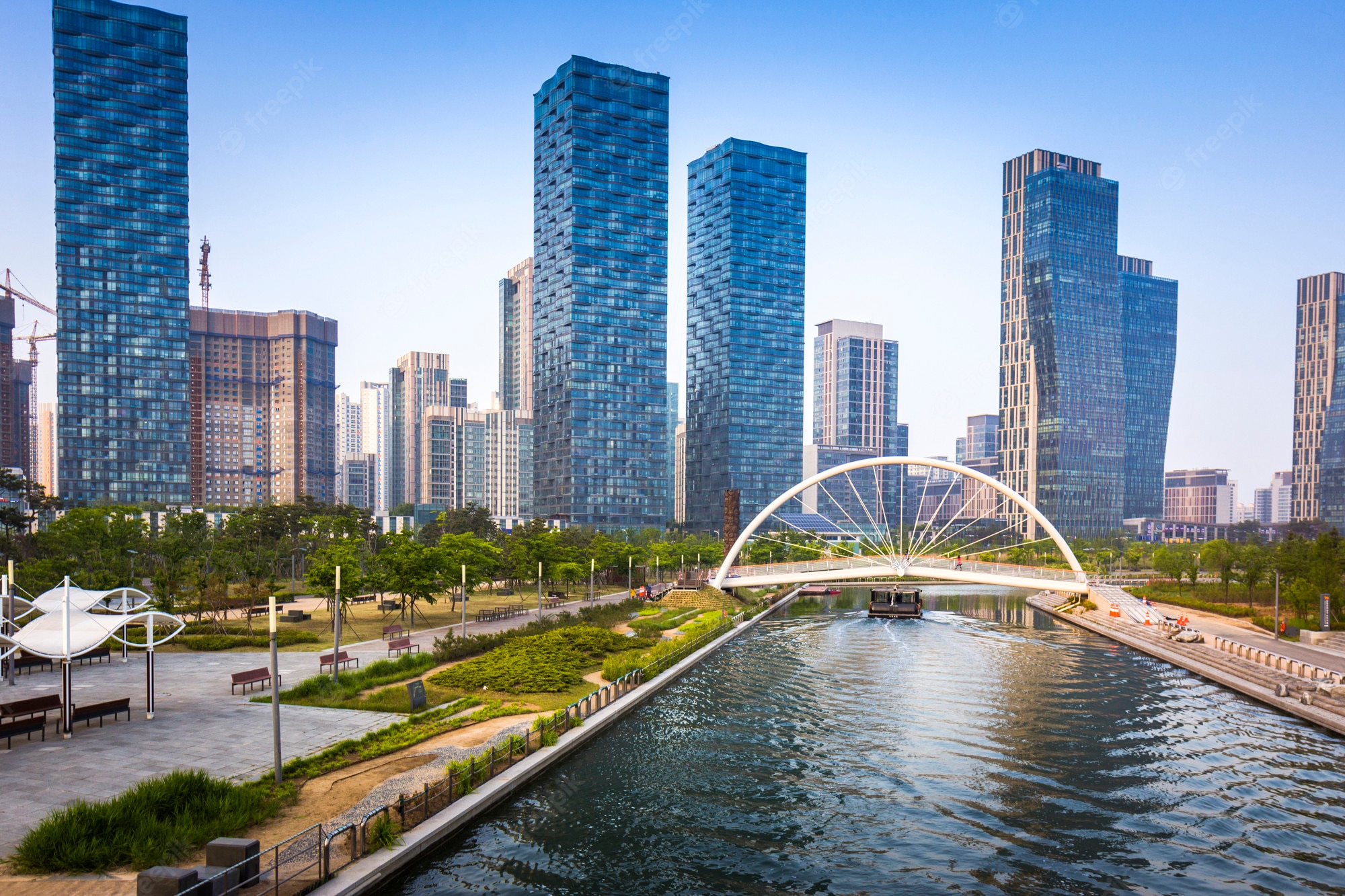 Incheon Songdo Bridge Wallpapers