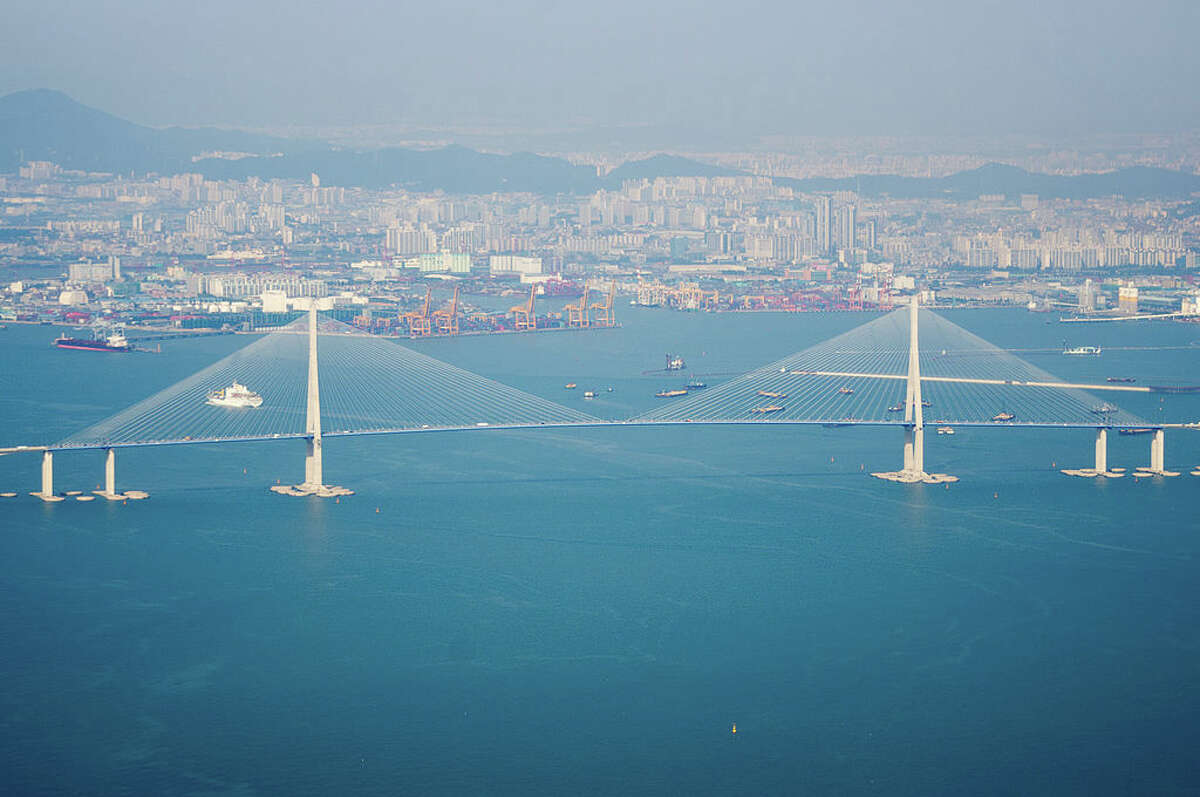 Incheon Songdo Bridge Wallpapers