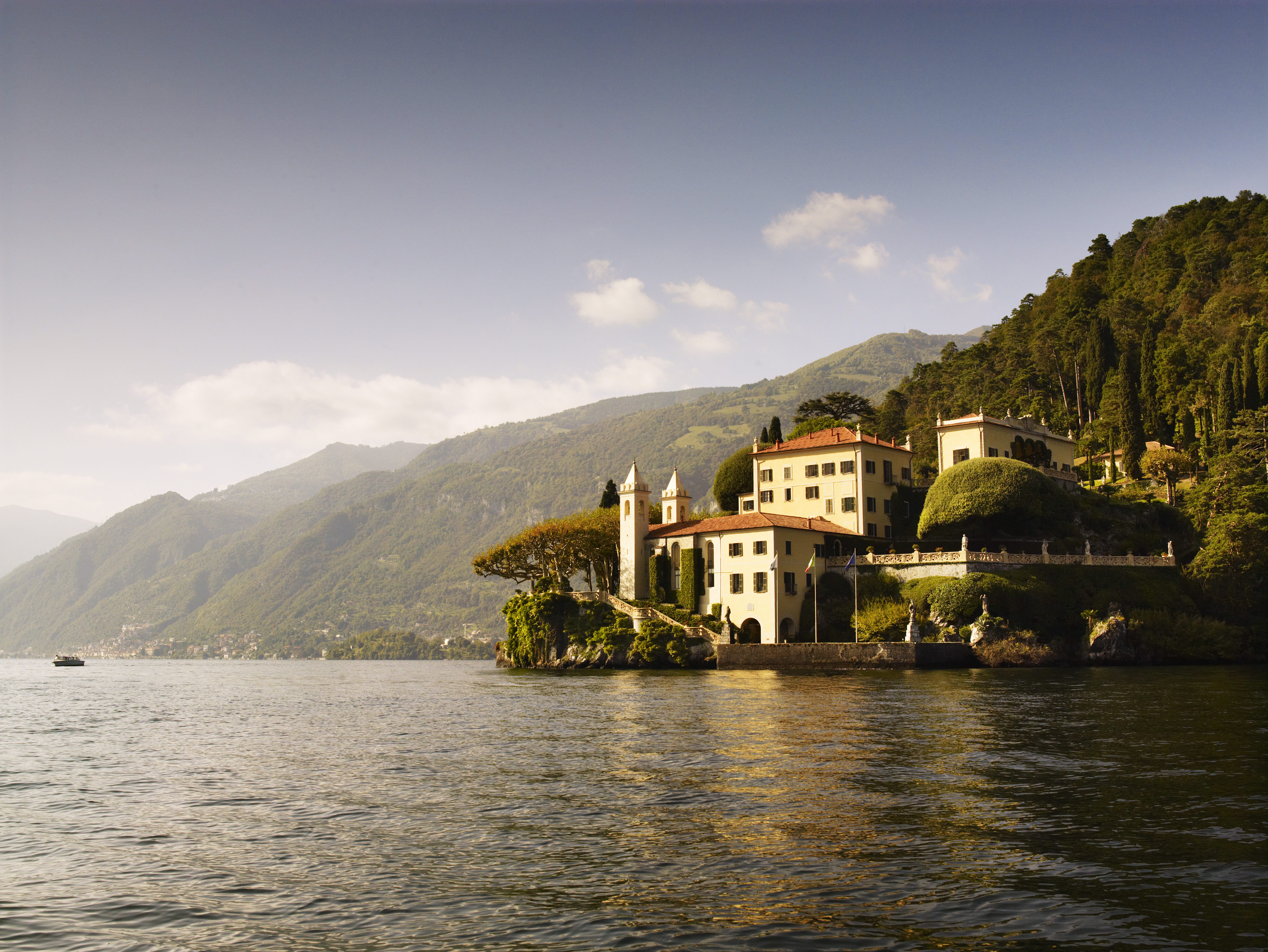 Italy Lake House Wallpapers