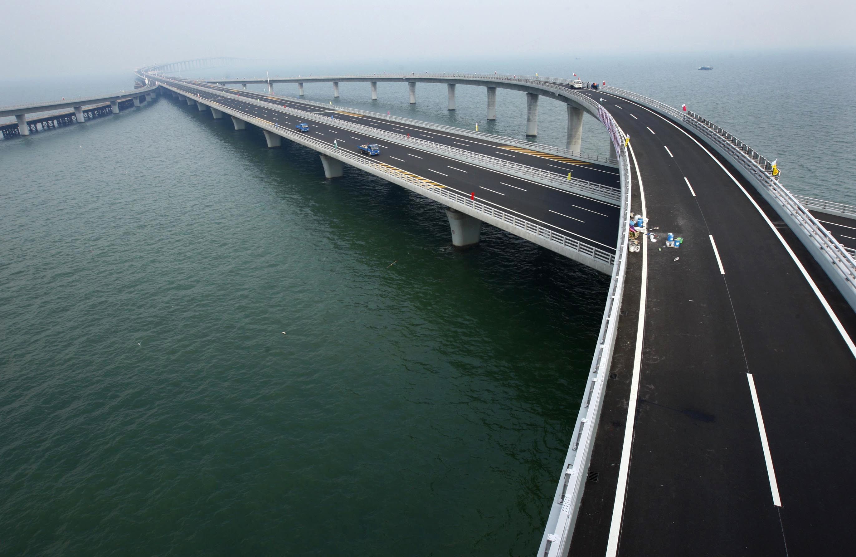 Jiaozhou Bay Bridge Wallpapers