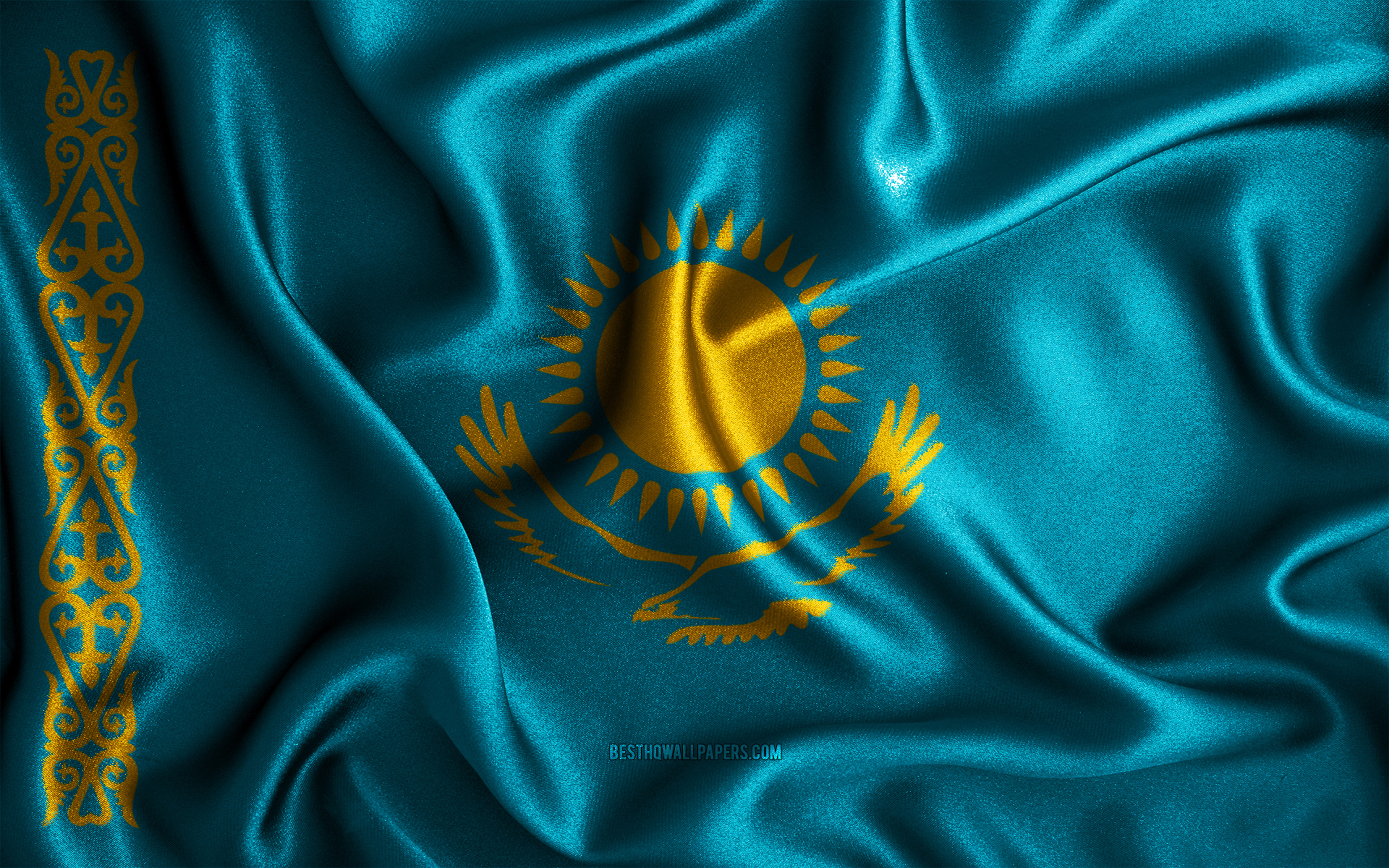 Kazakhstan Flag Wallpapers