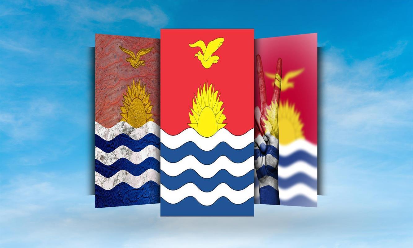 Kiribati Flag Wallpapers