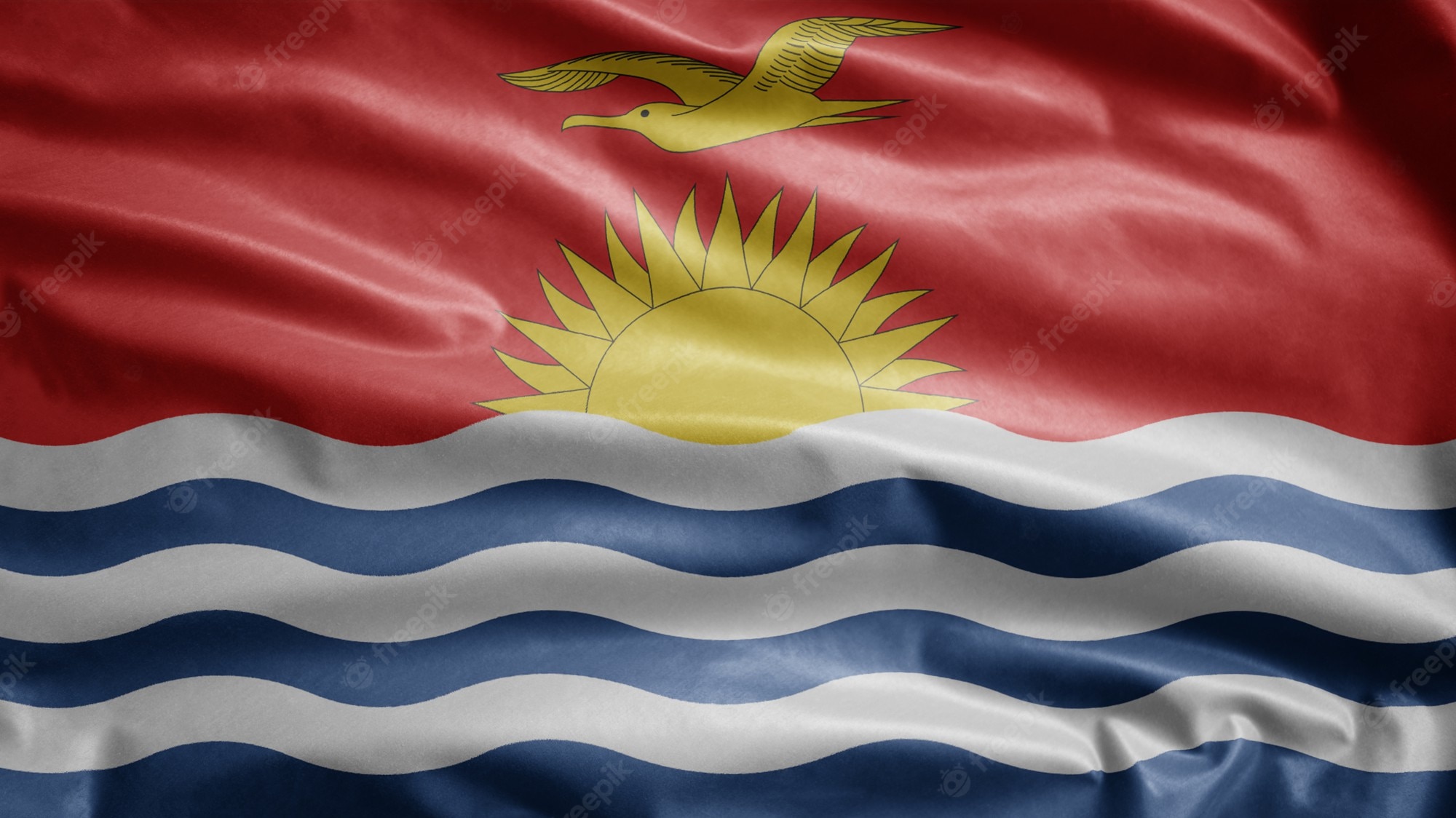 Kiribati Flag Wallpapers