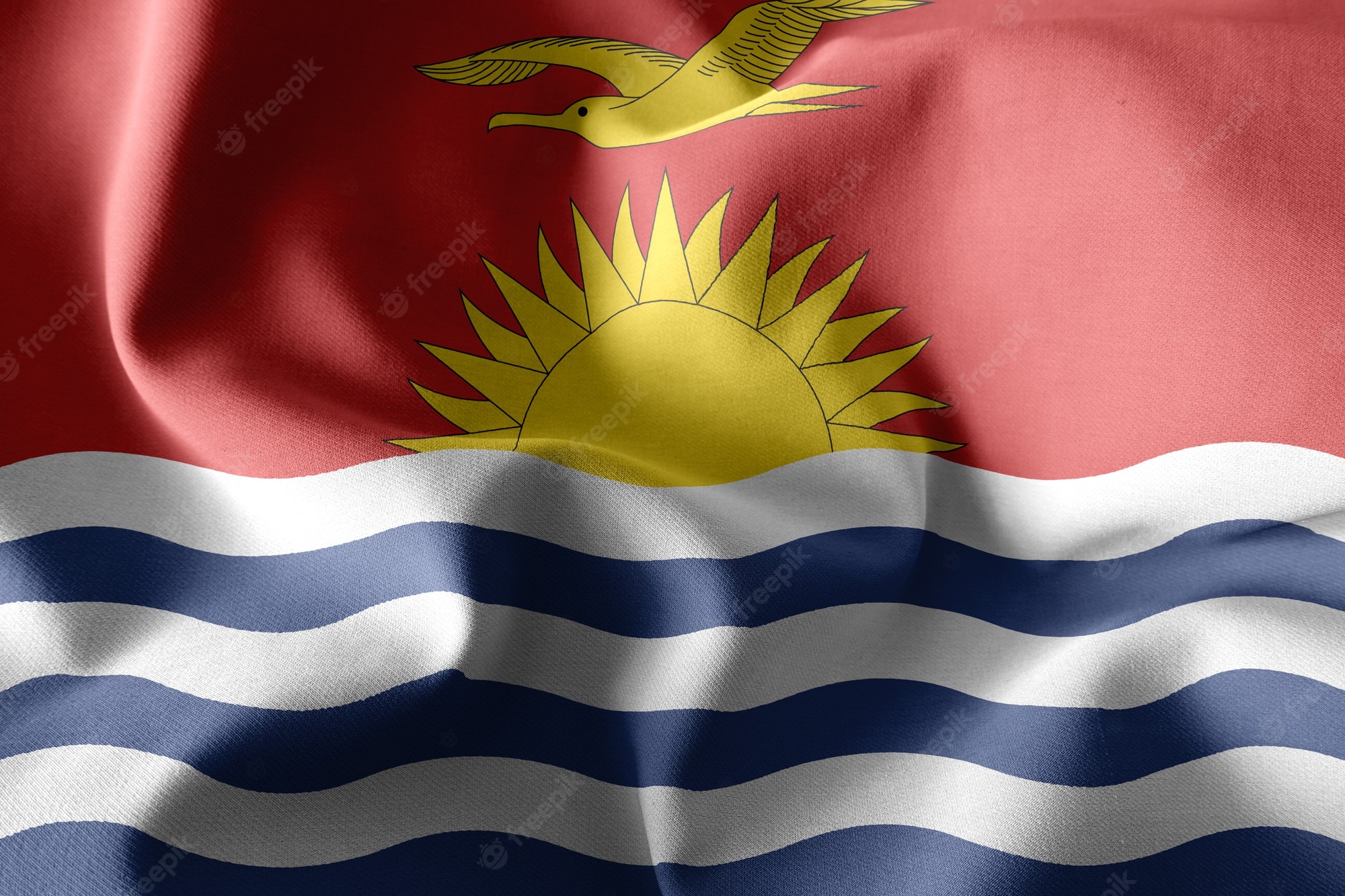 Kiribati Flag Wallpapers