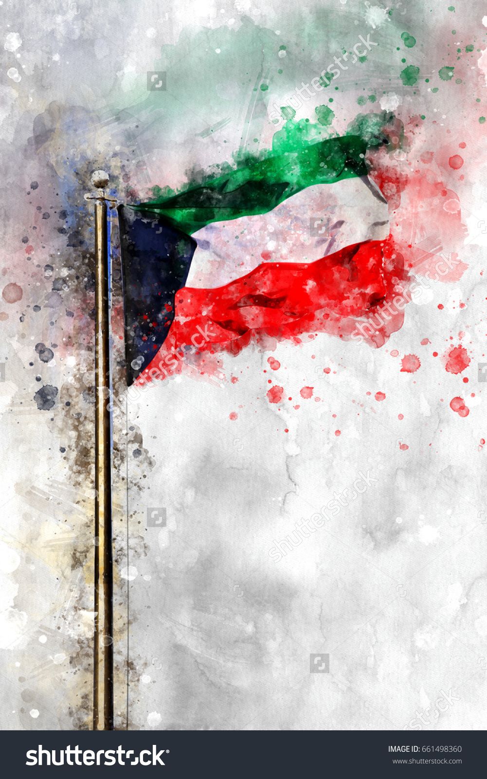 Kuwait Flag Wallpapers