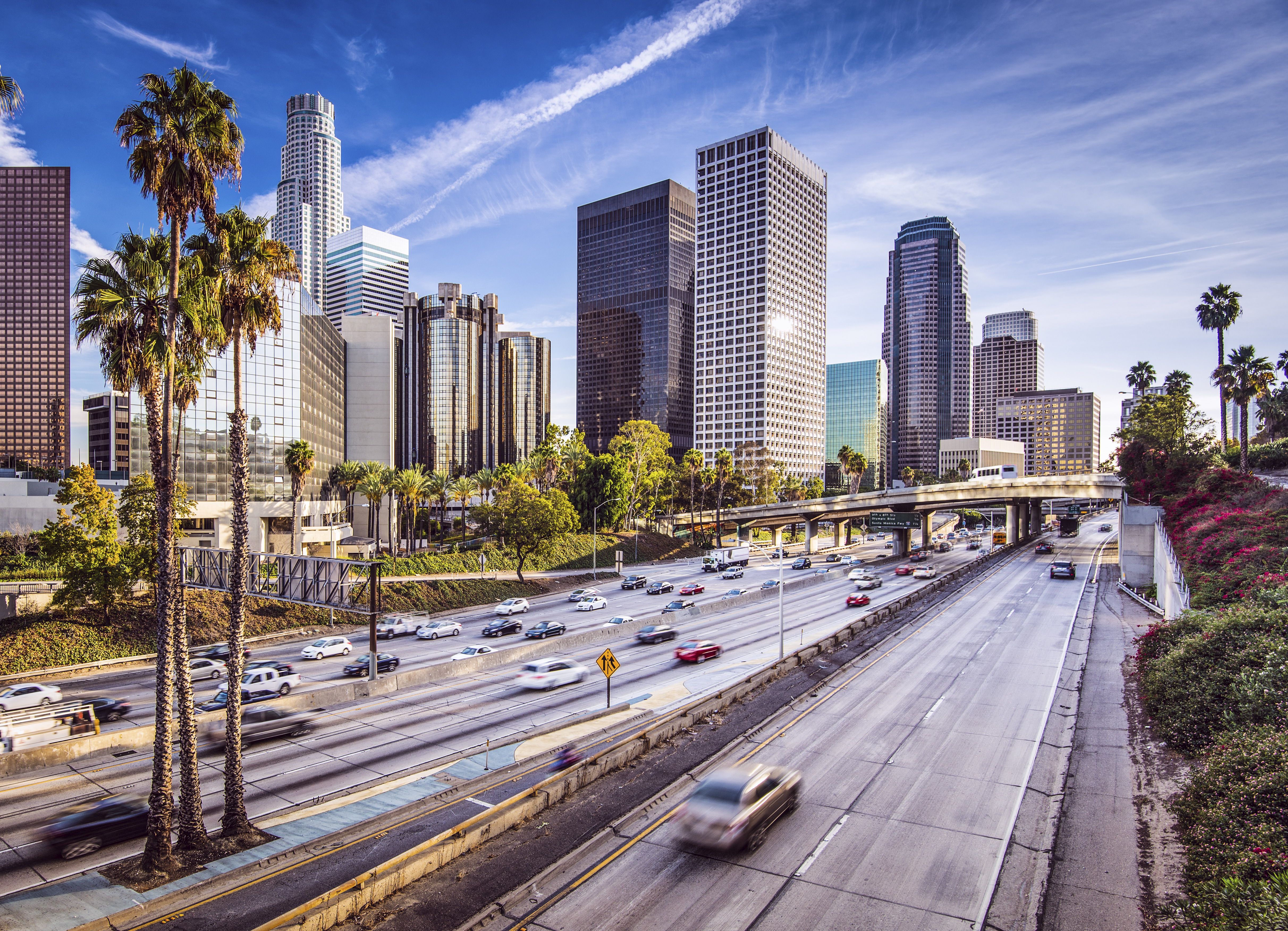 La Cityscape In Infrared Wallpapers