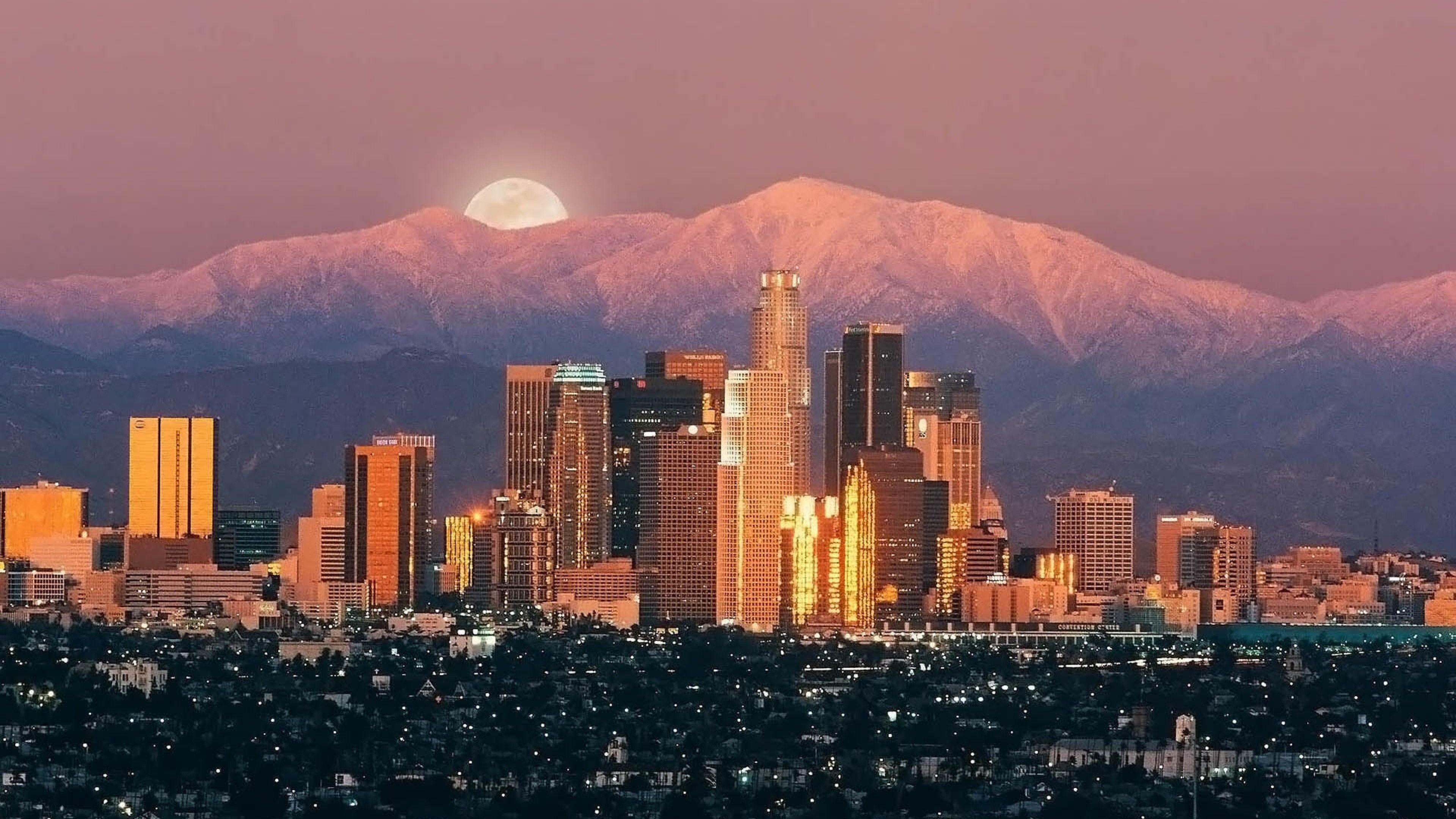 La Cityscape In Infrared Wallpapers